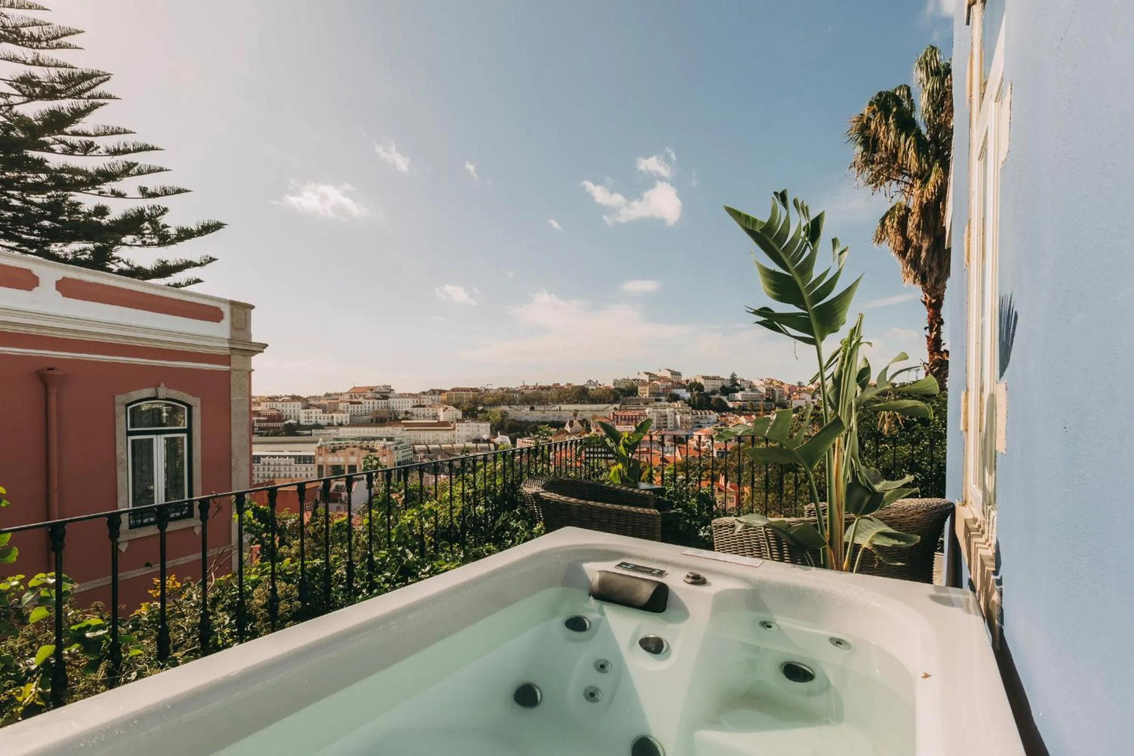 Hot Tub in Torel Palace Lisbon