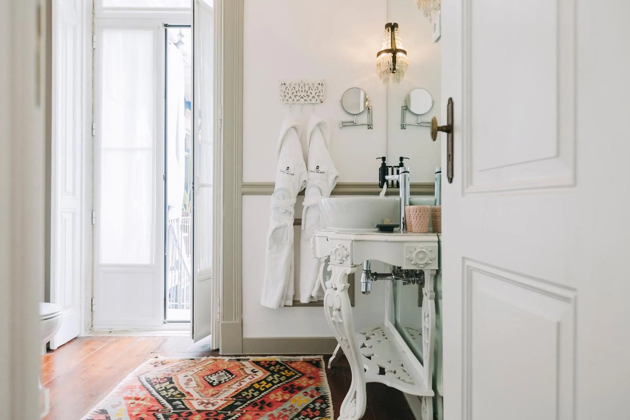 Bathroom in Torel Palace Lisbon