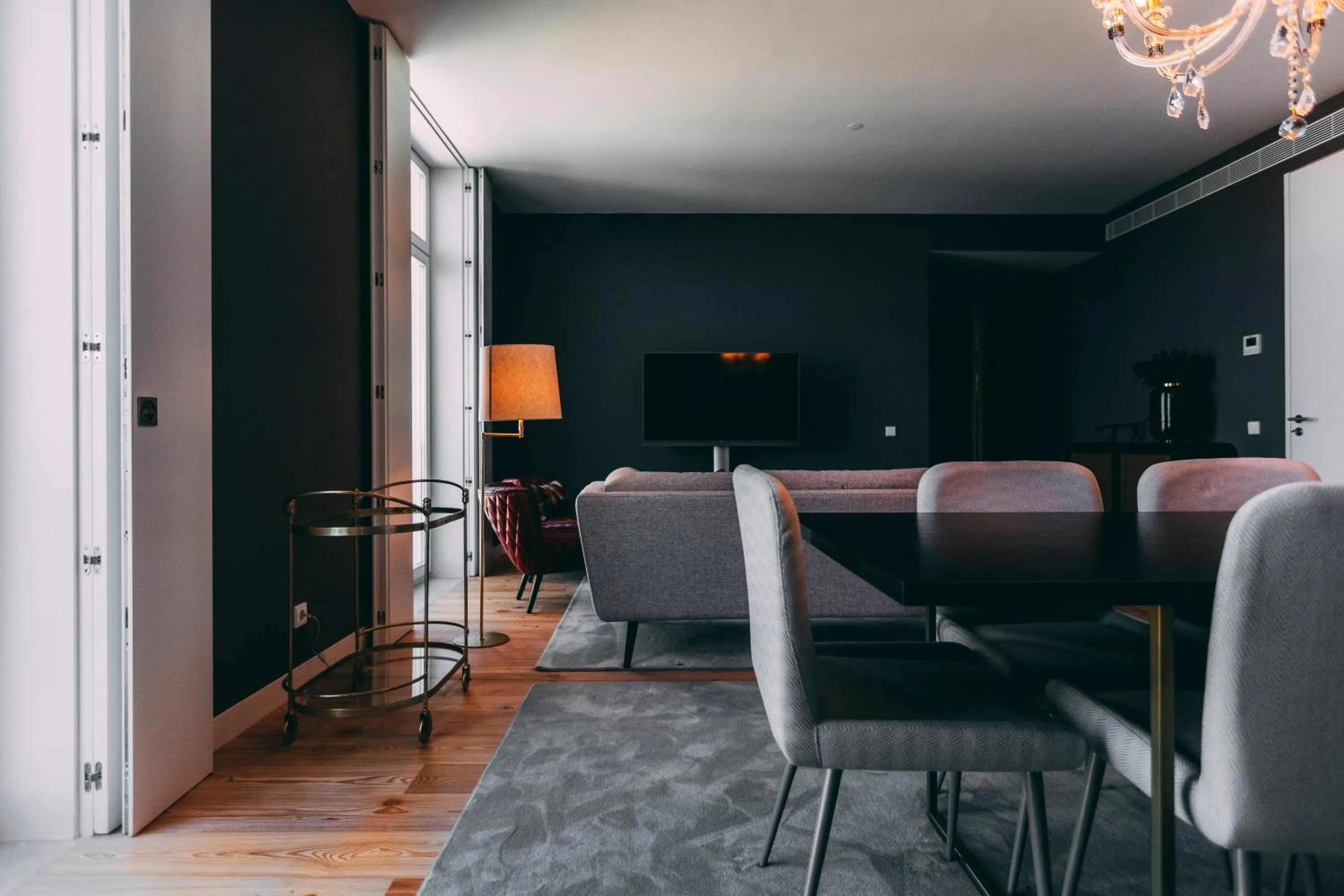 Living room in Torel Palace Lisbon