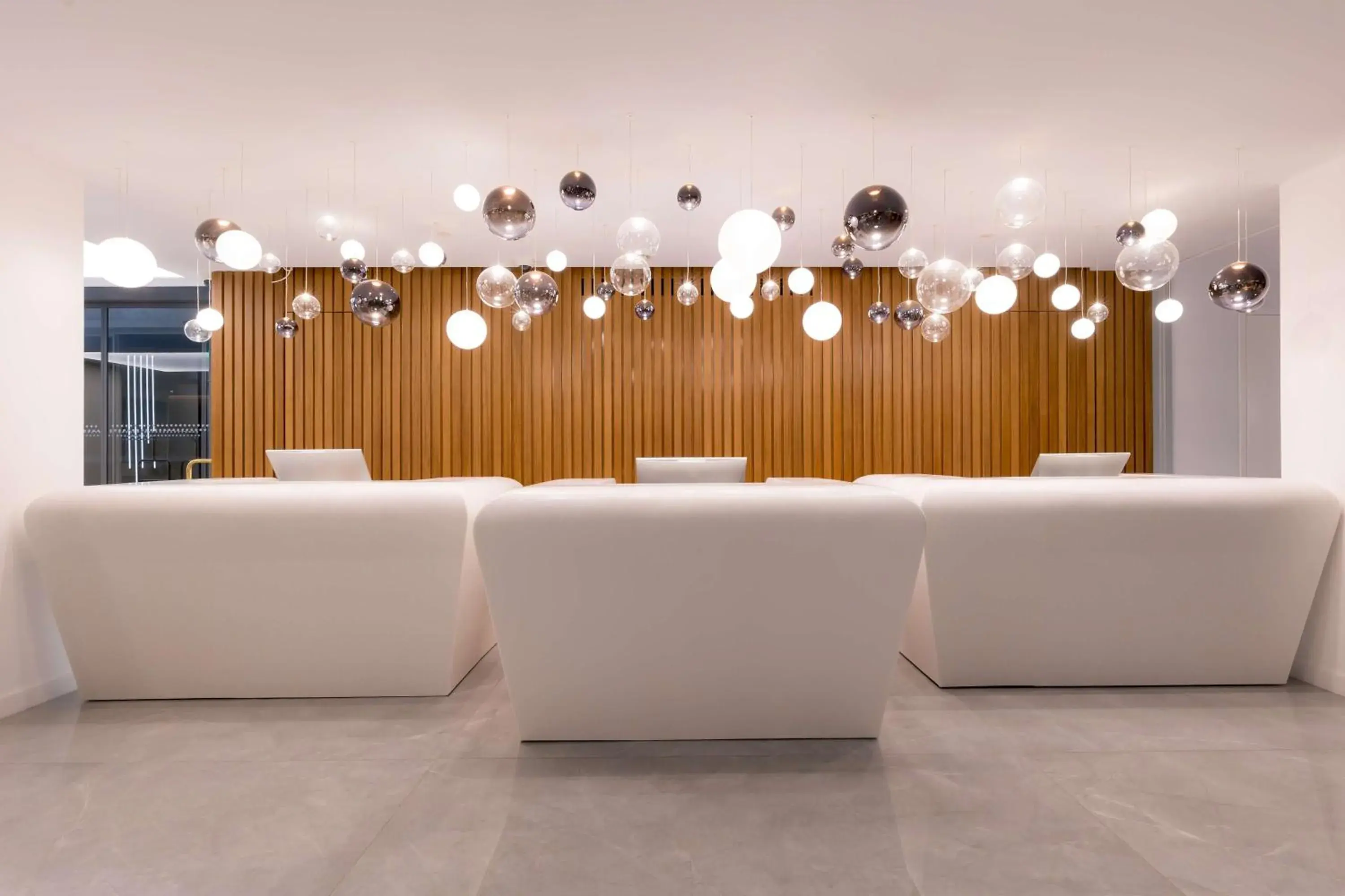 Lobby or reception in Radisson Beach Resort Larnaca Lobby or reception in Radisson Beach Resort Larnaca