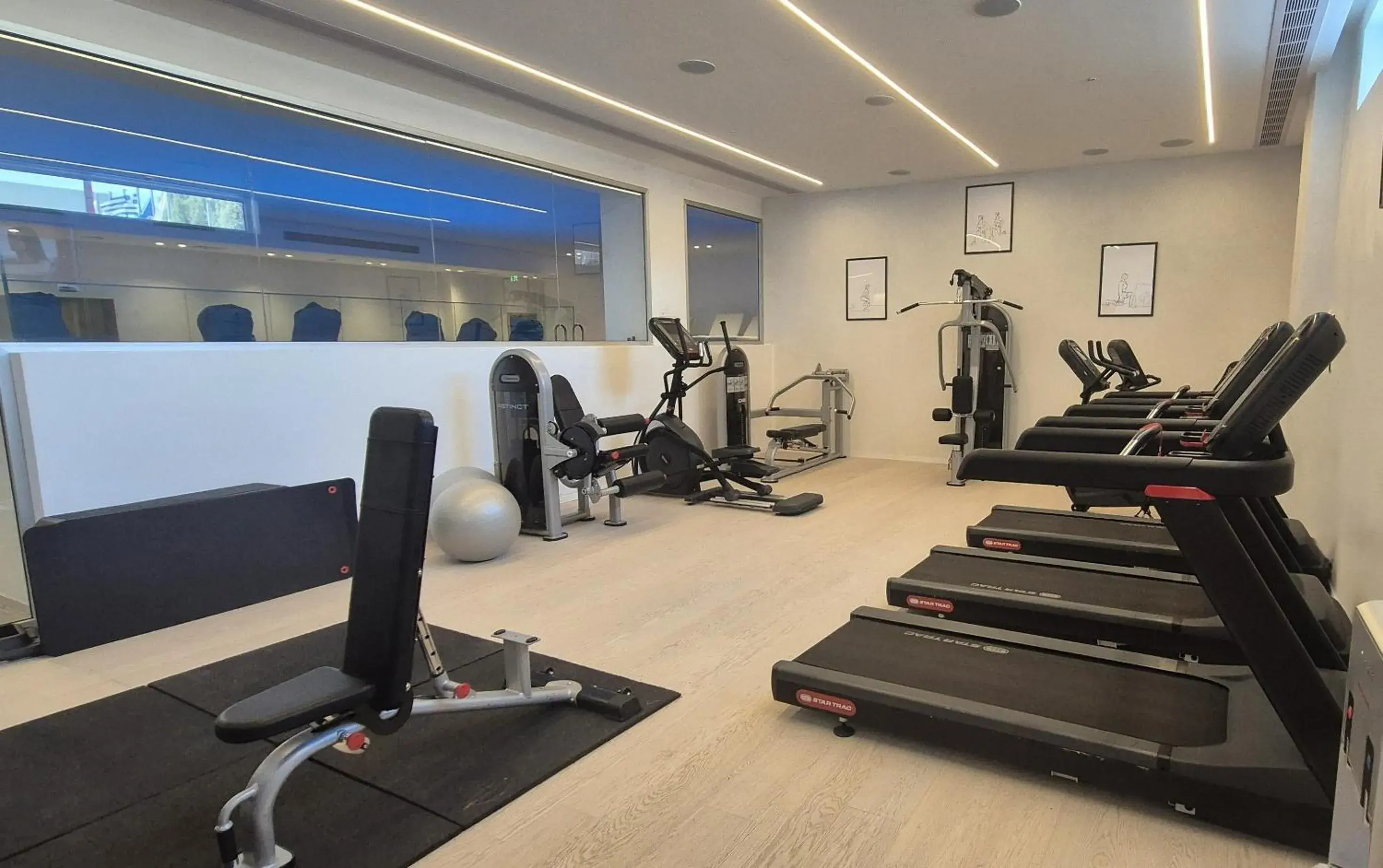 Fitness centre/facilities in Radisson Beach Resort Larnaca Fitness centre/facilities in Radisson Beach Resort Larnaca