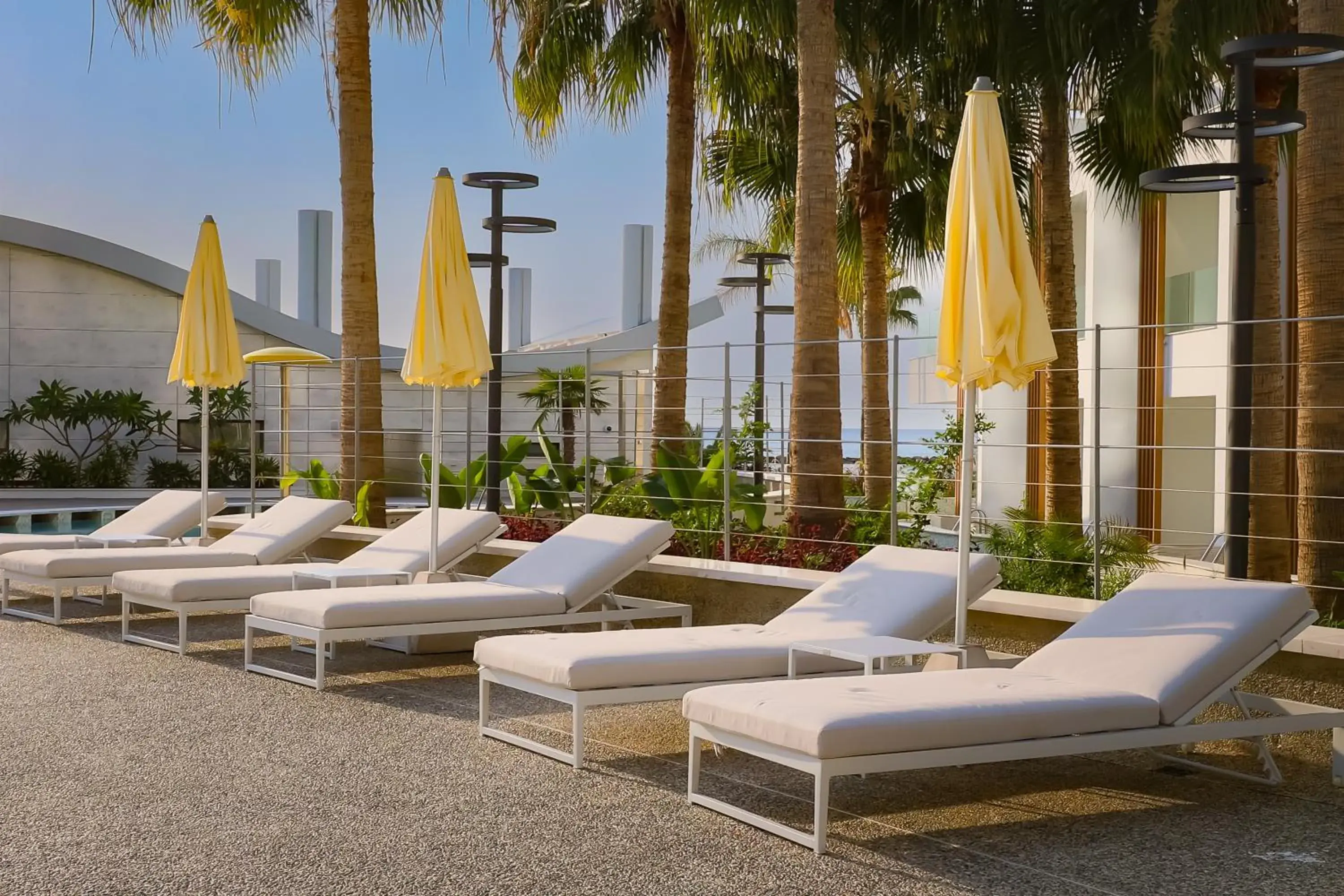 Swimming pool in Radisson Beach Resort Larnaca Swimming pool in Radisson Beach Resort Larnaca