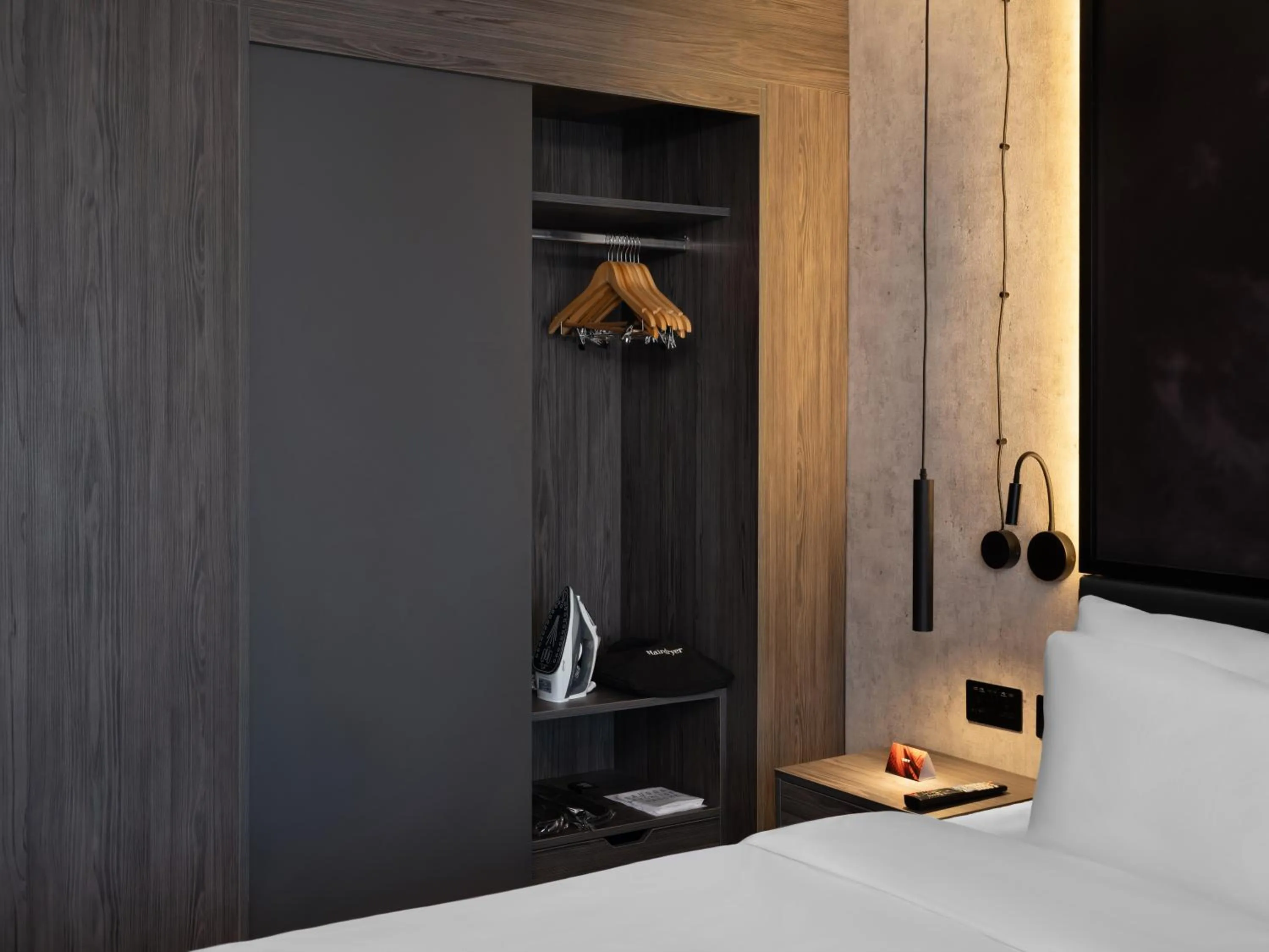 furniture, Bed in Radisson RED London Gatwick Airport