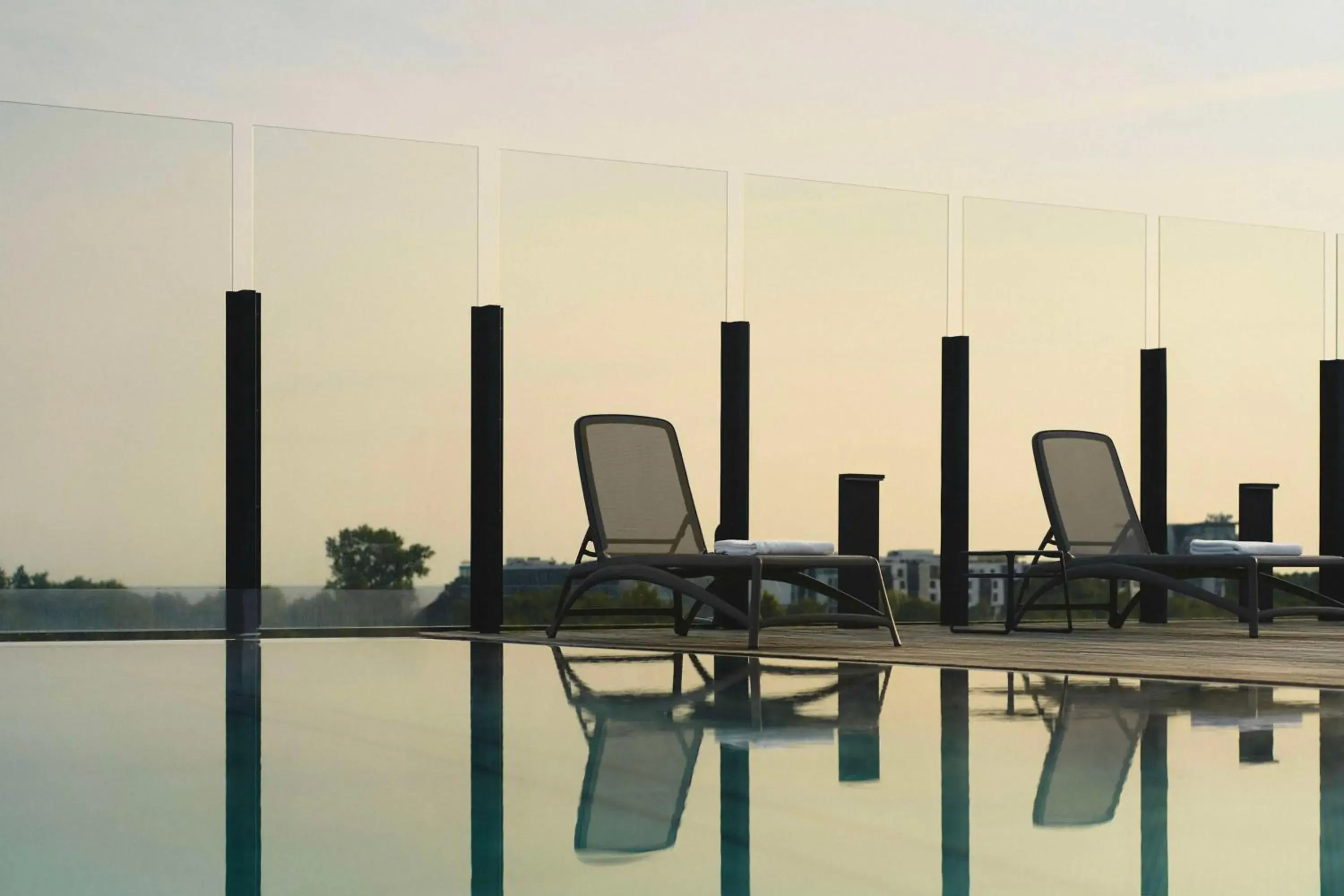 Pool view in Radisson Resort Kołobrzeg Pool view in Radisson Resort Kołobrzeg