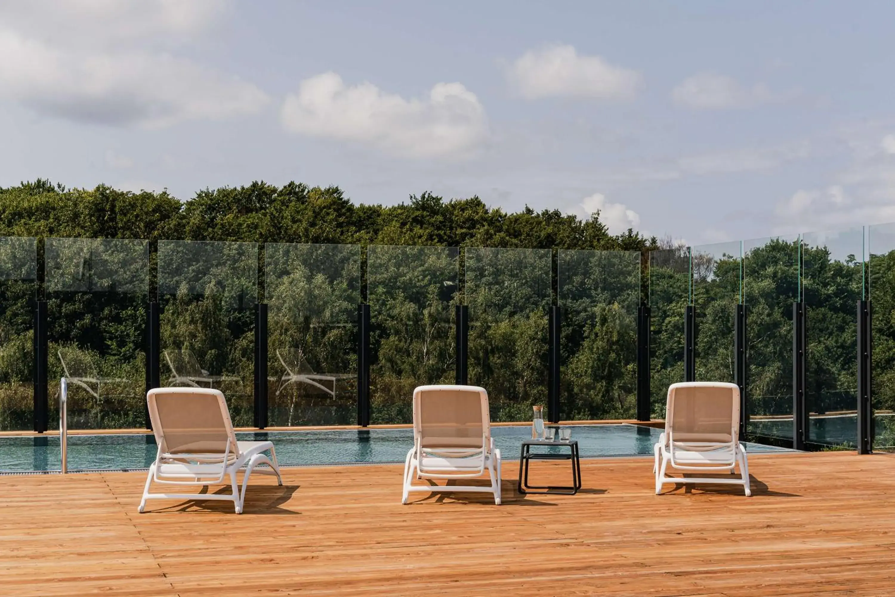 Pool view in Radisson Resort Kołobrzeg Pool view in Radisson Resort Kołobrzeg