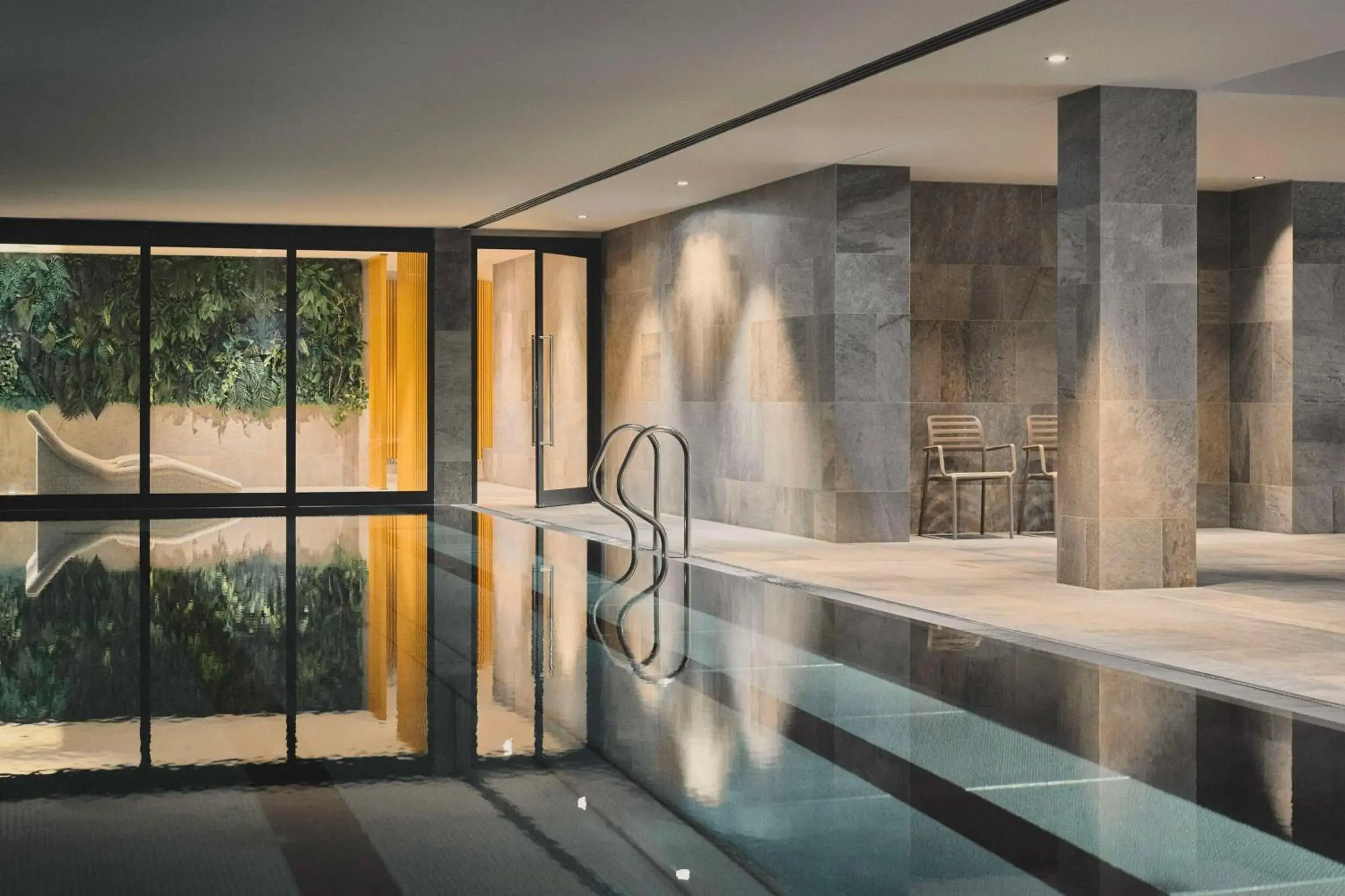 Pool view in Radisson Resort Kołobrzeg Pool view in Radisson Resort Kołobrzeg