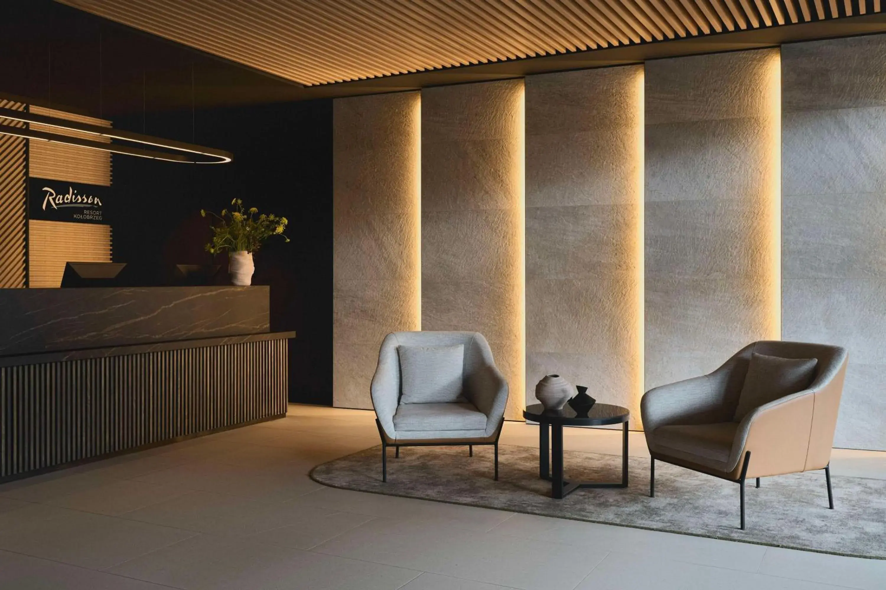 Lobby or reception in Radisson Resort Kołobrzeg Lobby or reception in Radisson Resort Kołobrzeg