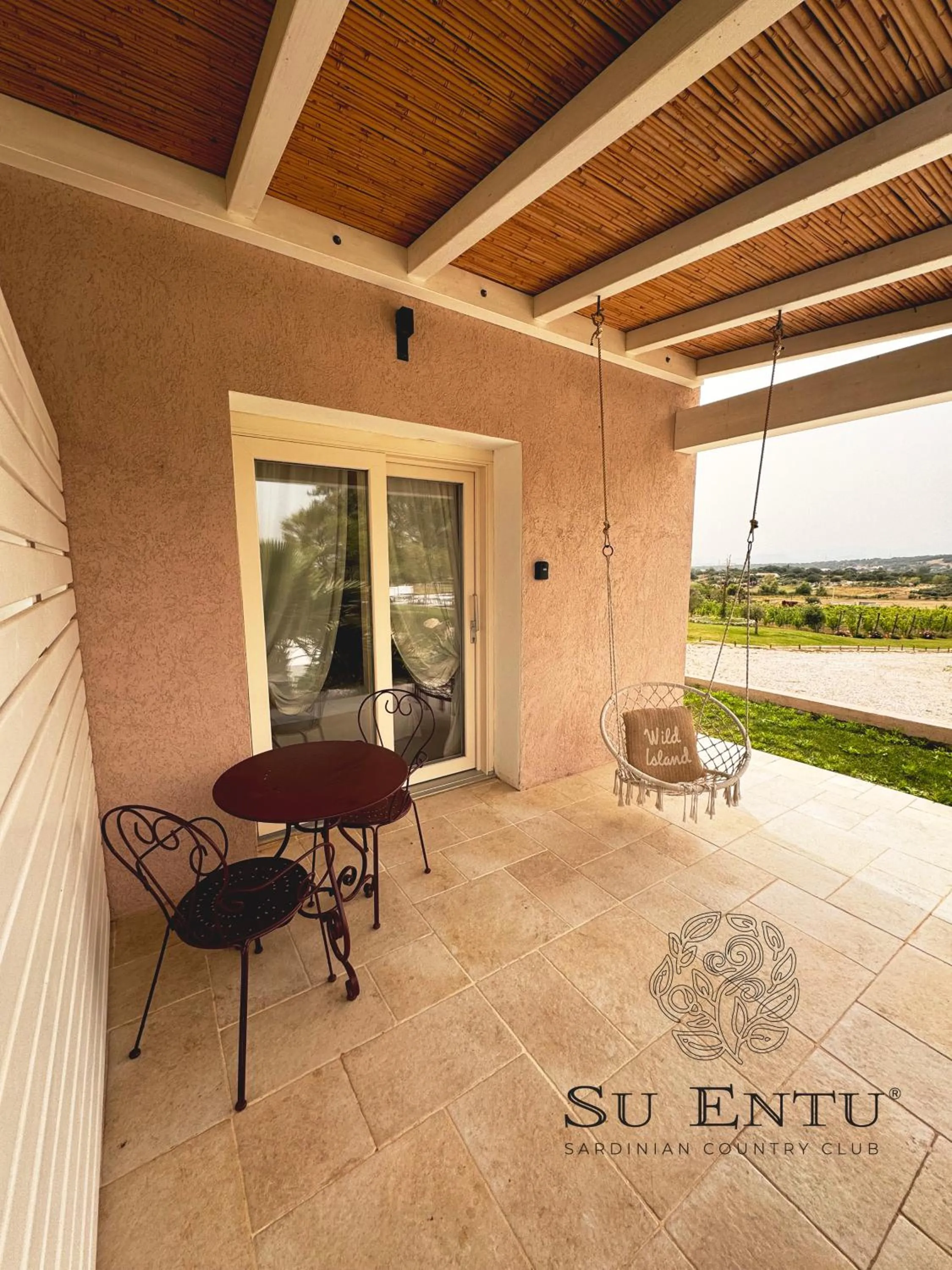 Patio in Su Entu Sardinian Country Club