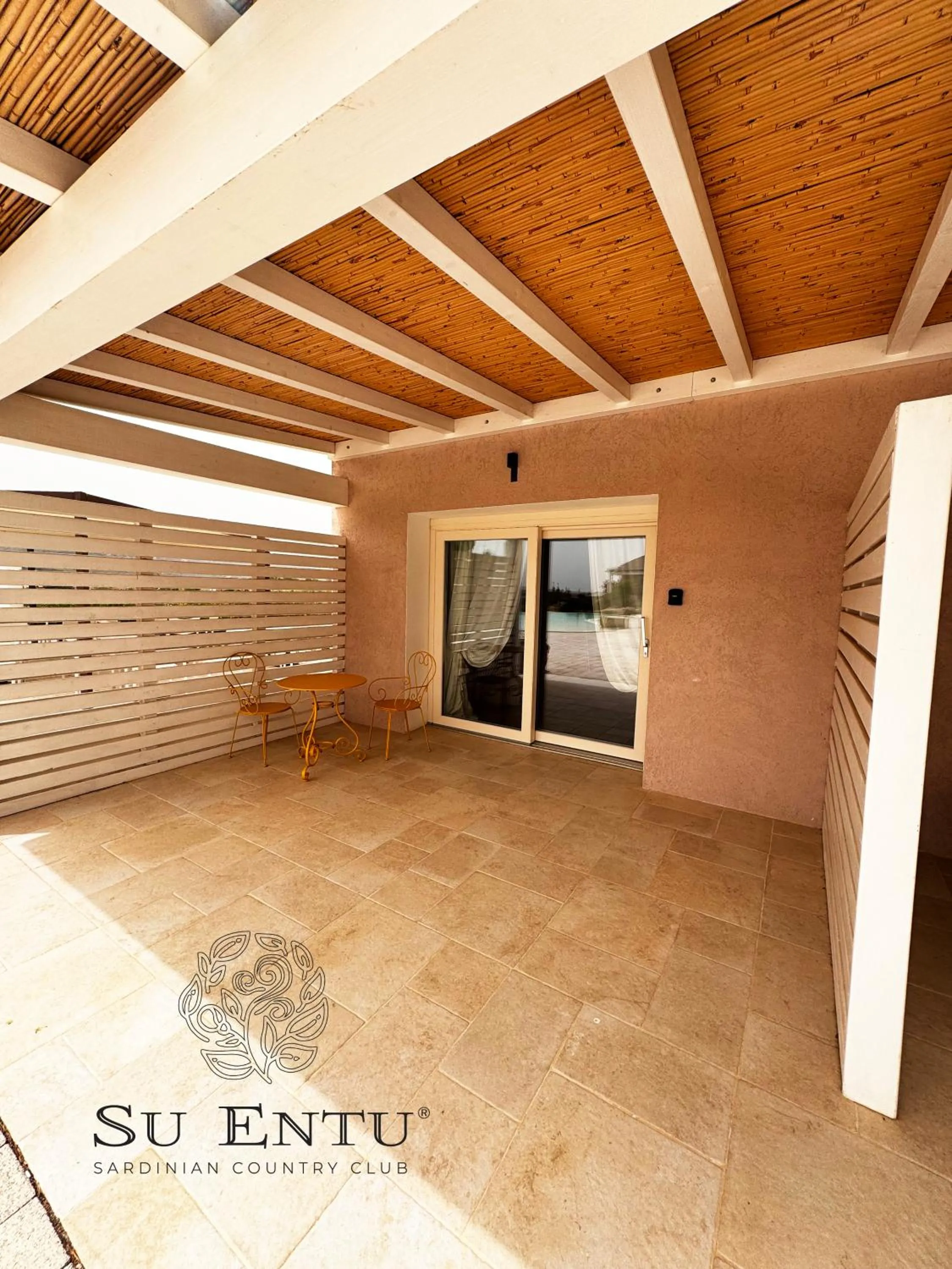 Patio in Su Entu Sardinian Country Club