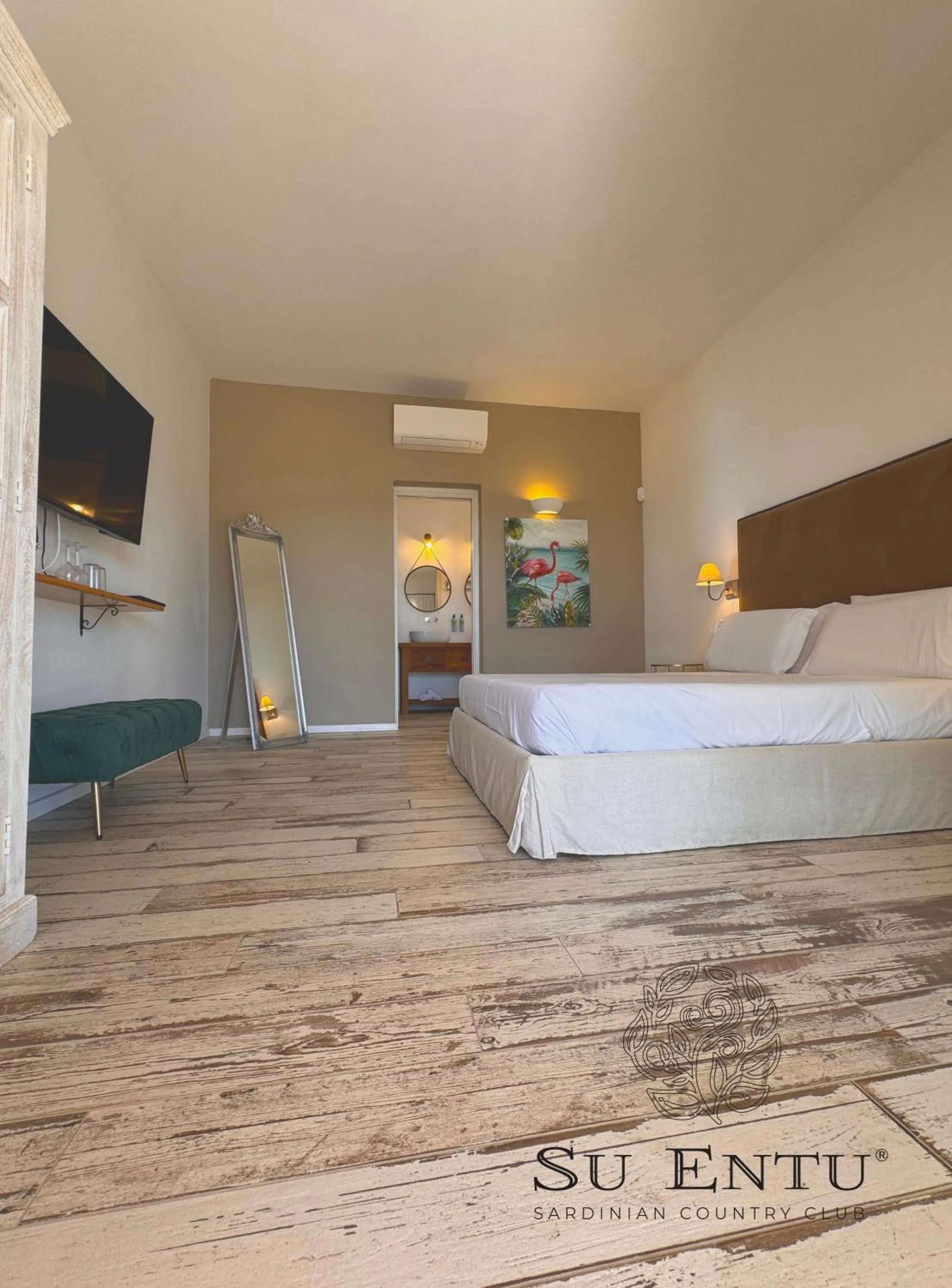 Bedroom, Bed in Su Entu Sardinian Country Club