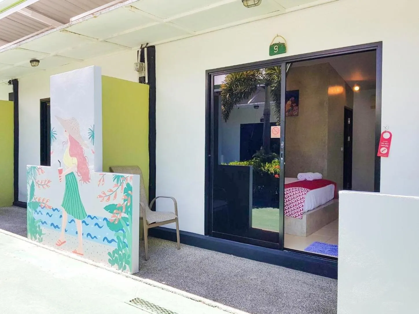 Property building, Bed in Rawai Whale Resort