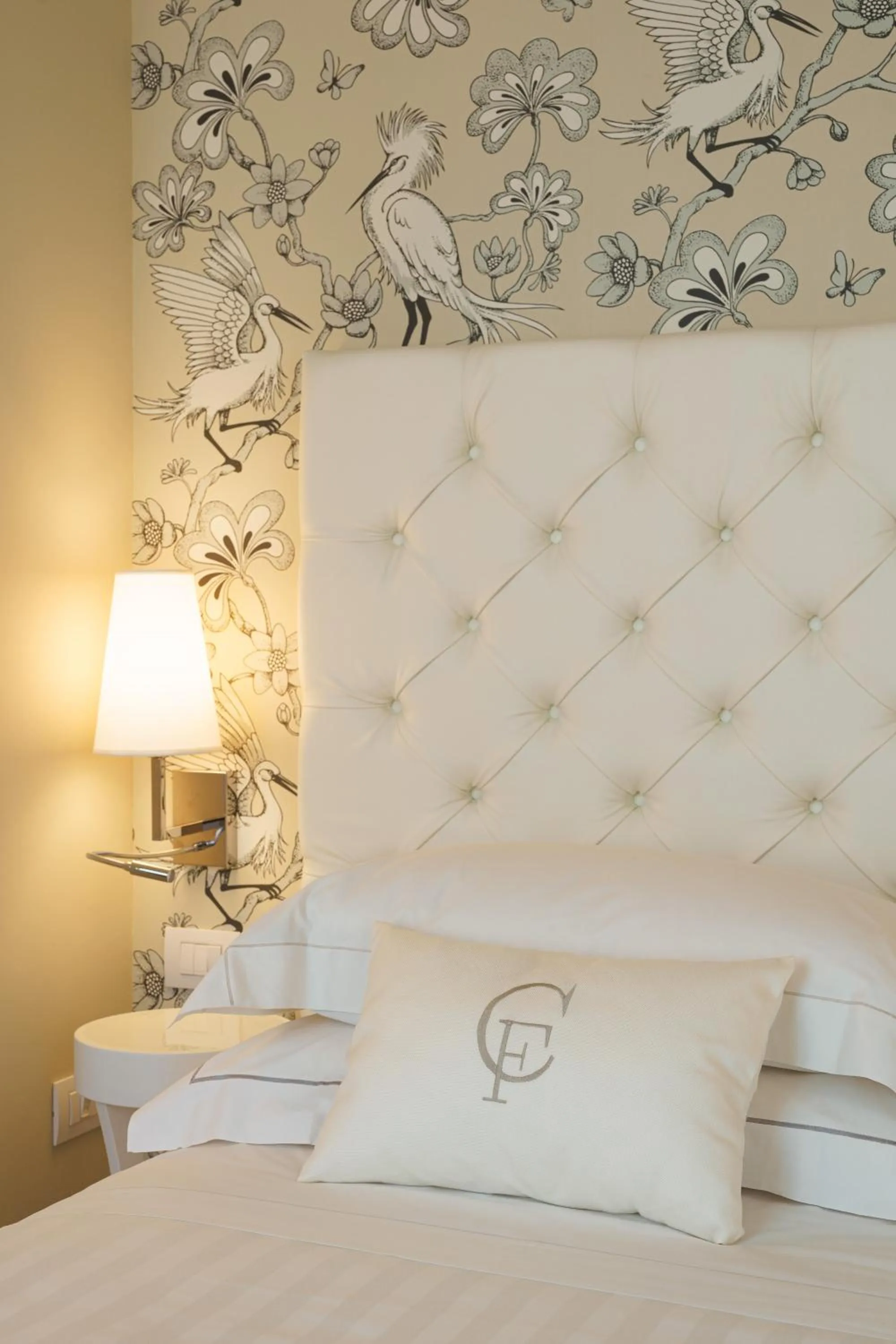 Bed in Boutique Hotel Carlo Felice