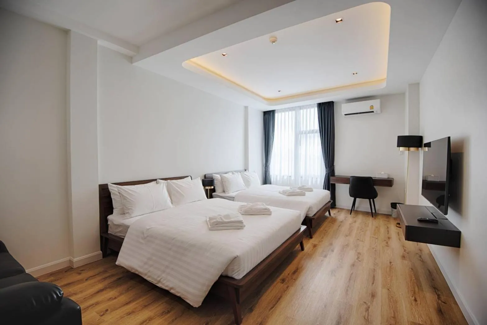 Bedroom, Bed in Play Poshtel & Cafe'