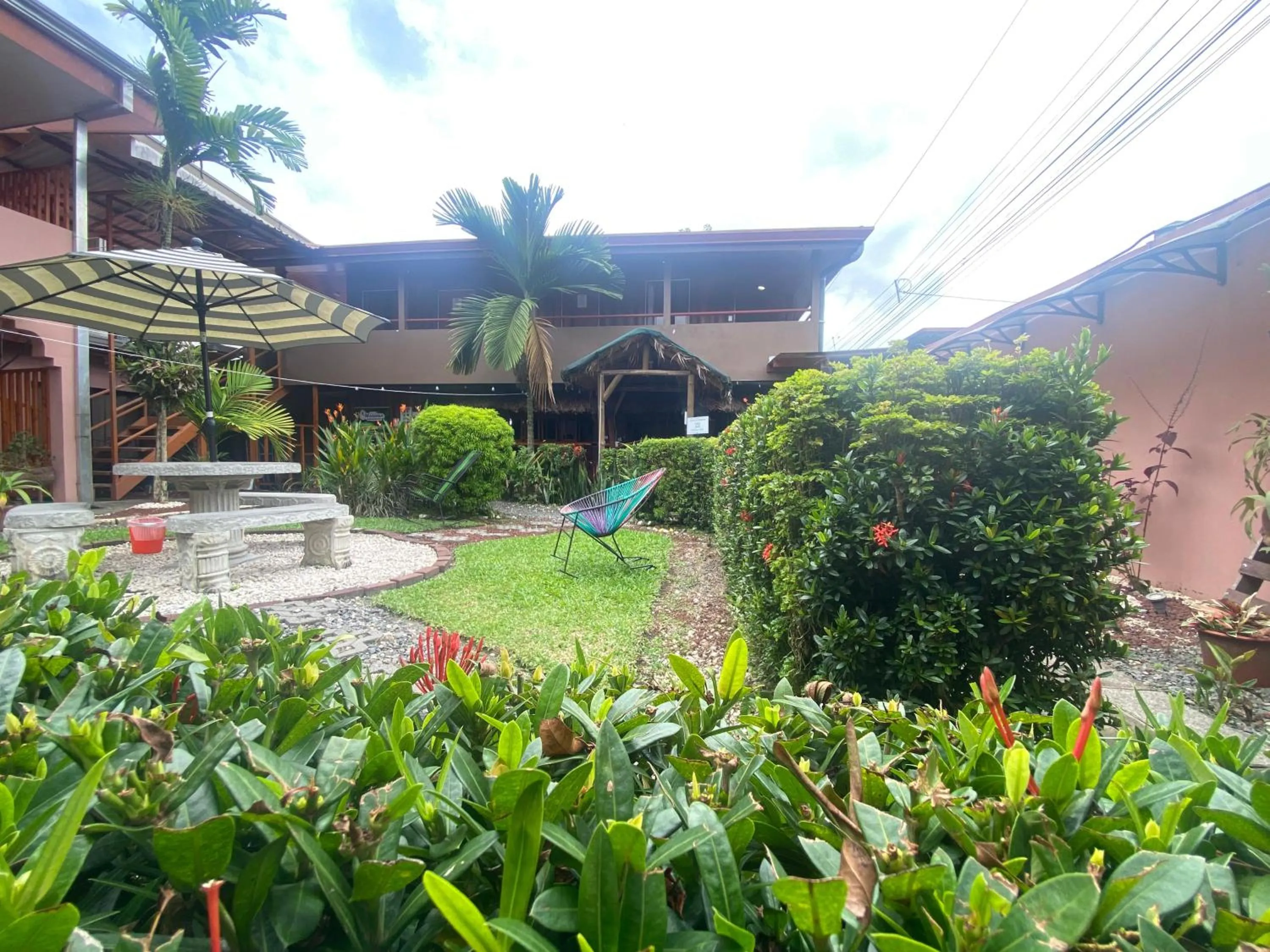 Property building in Hotel La Choza Inn