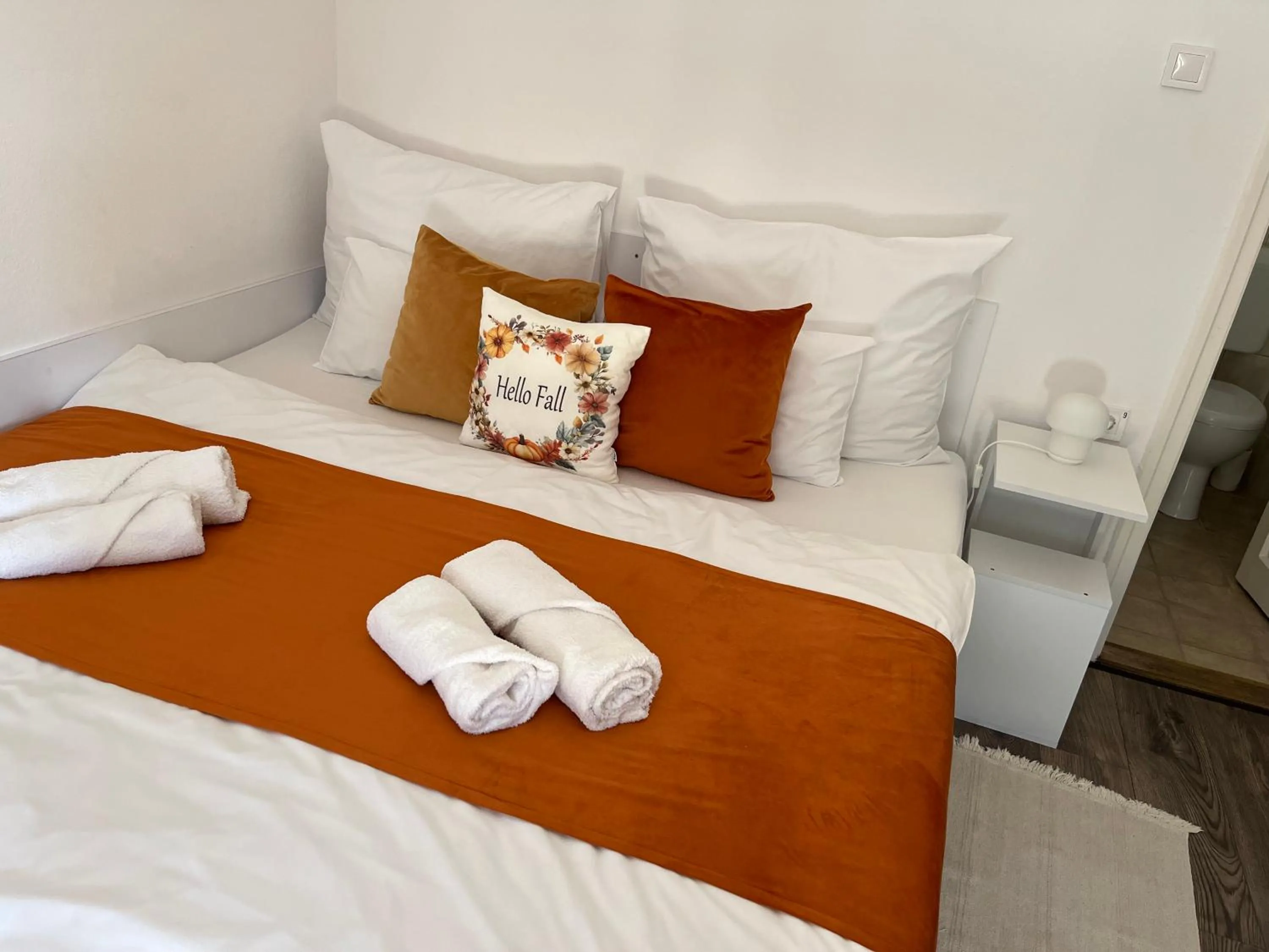 Bed in Hagyma Panzió Makó