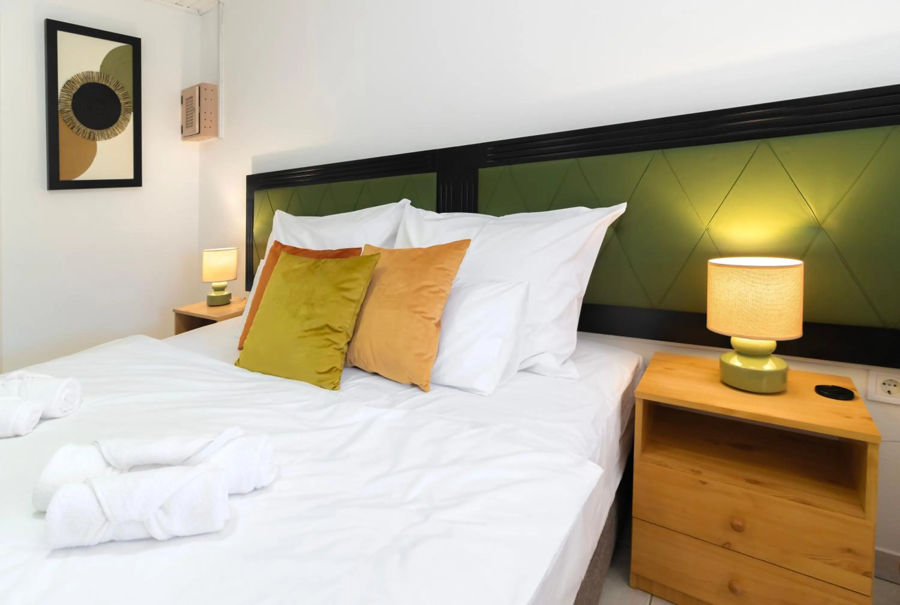 Bed in Hagyma Panzió Makó