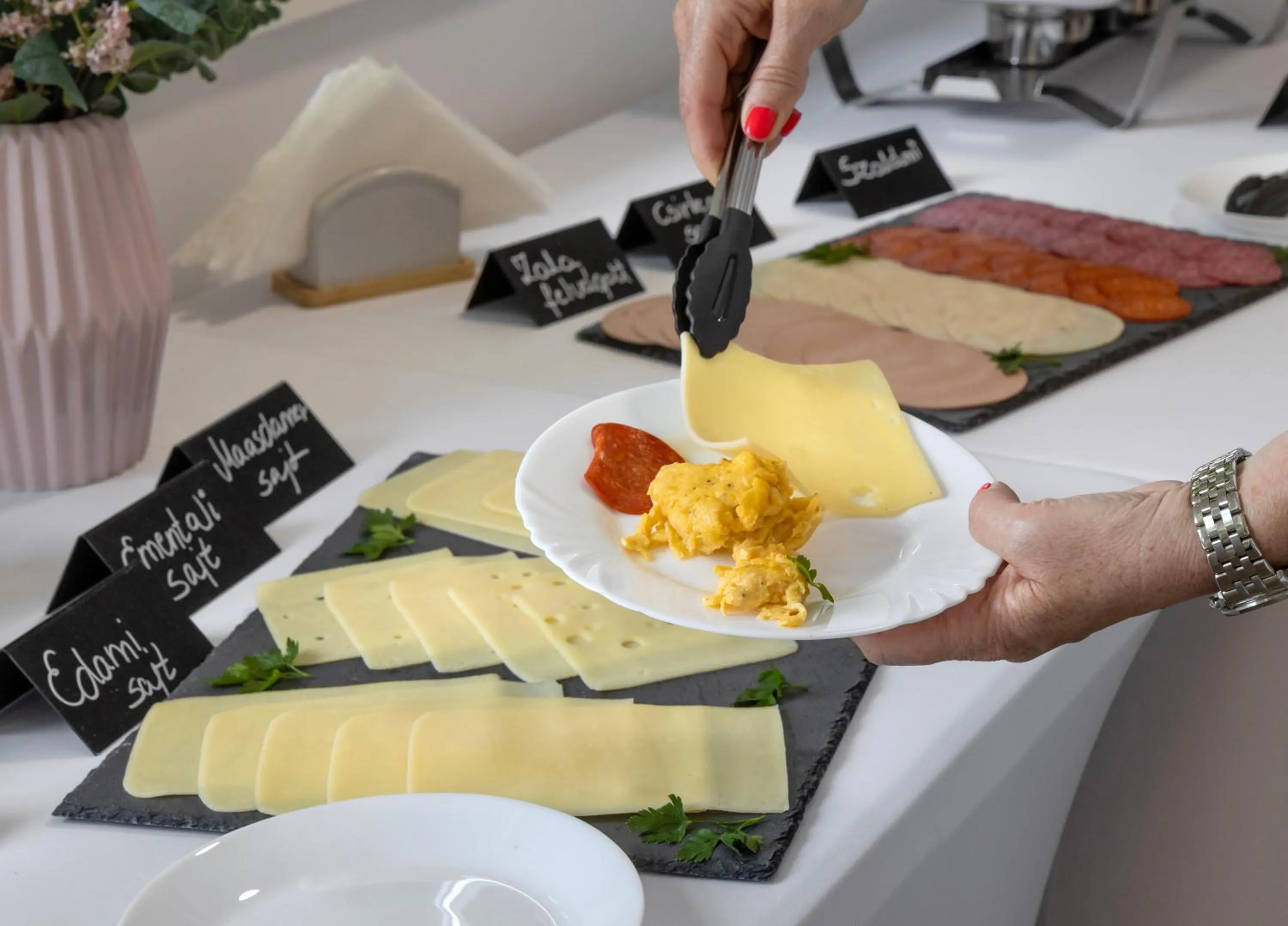 Breakfast in Hagyma Panzió Makó