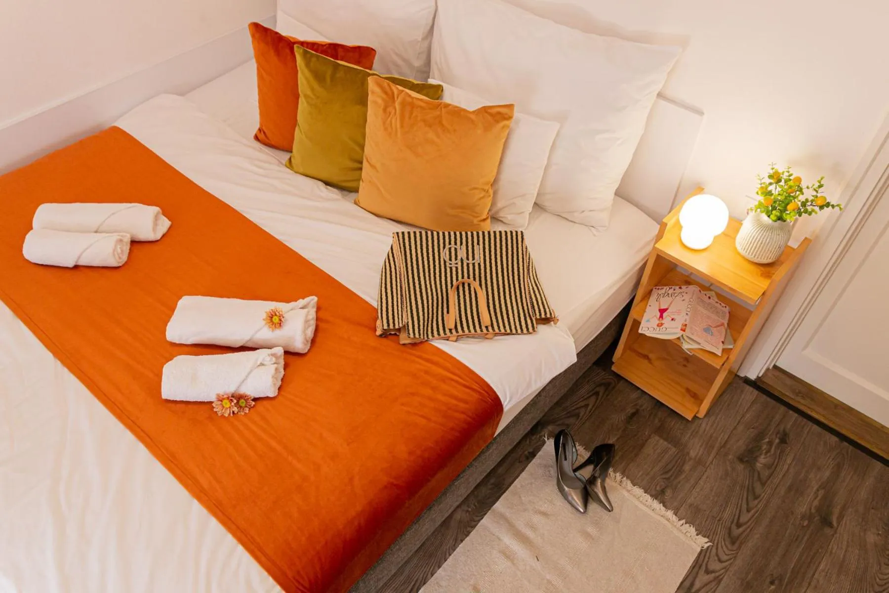 Bed in Hagyma Panzió Makó