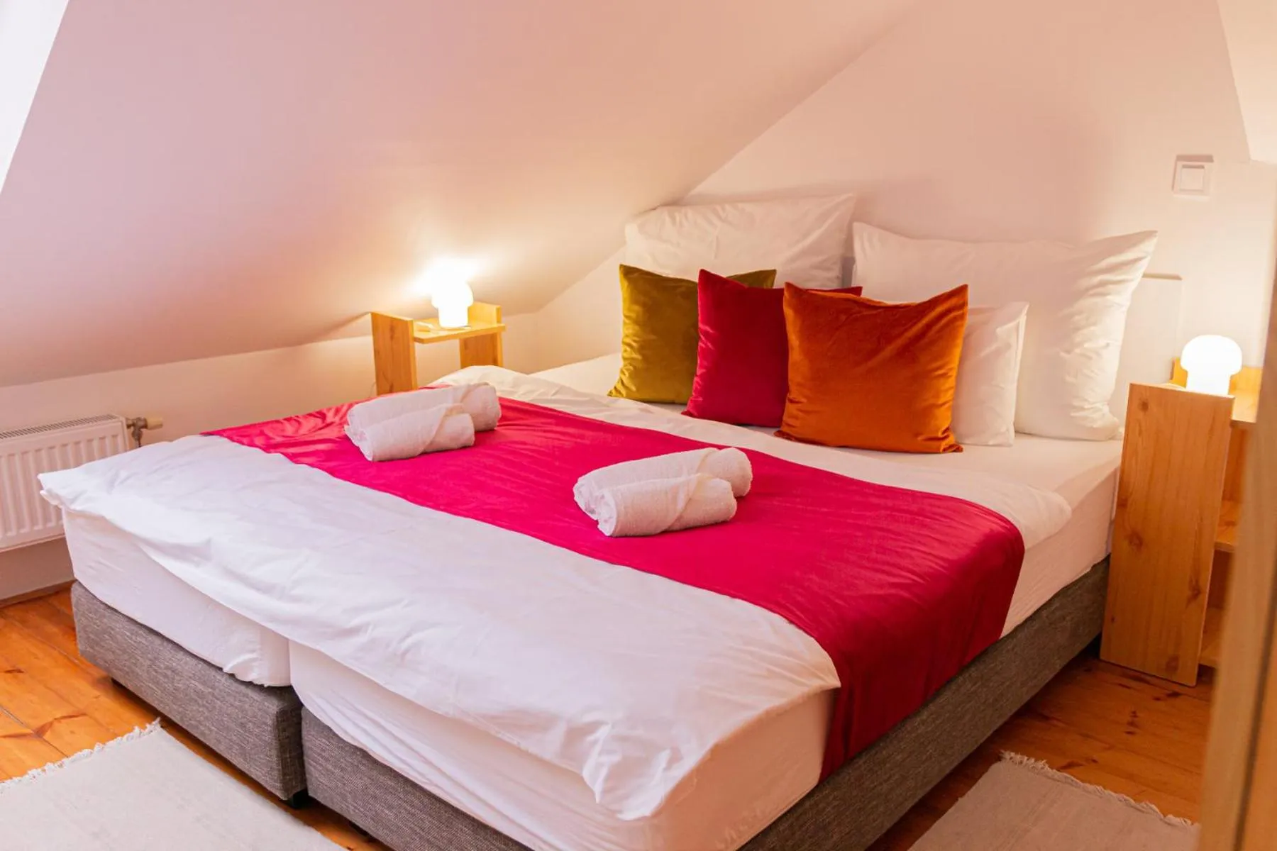 Bed in Hagyma Panzió Makó