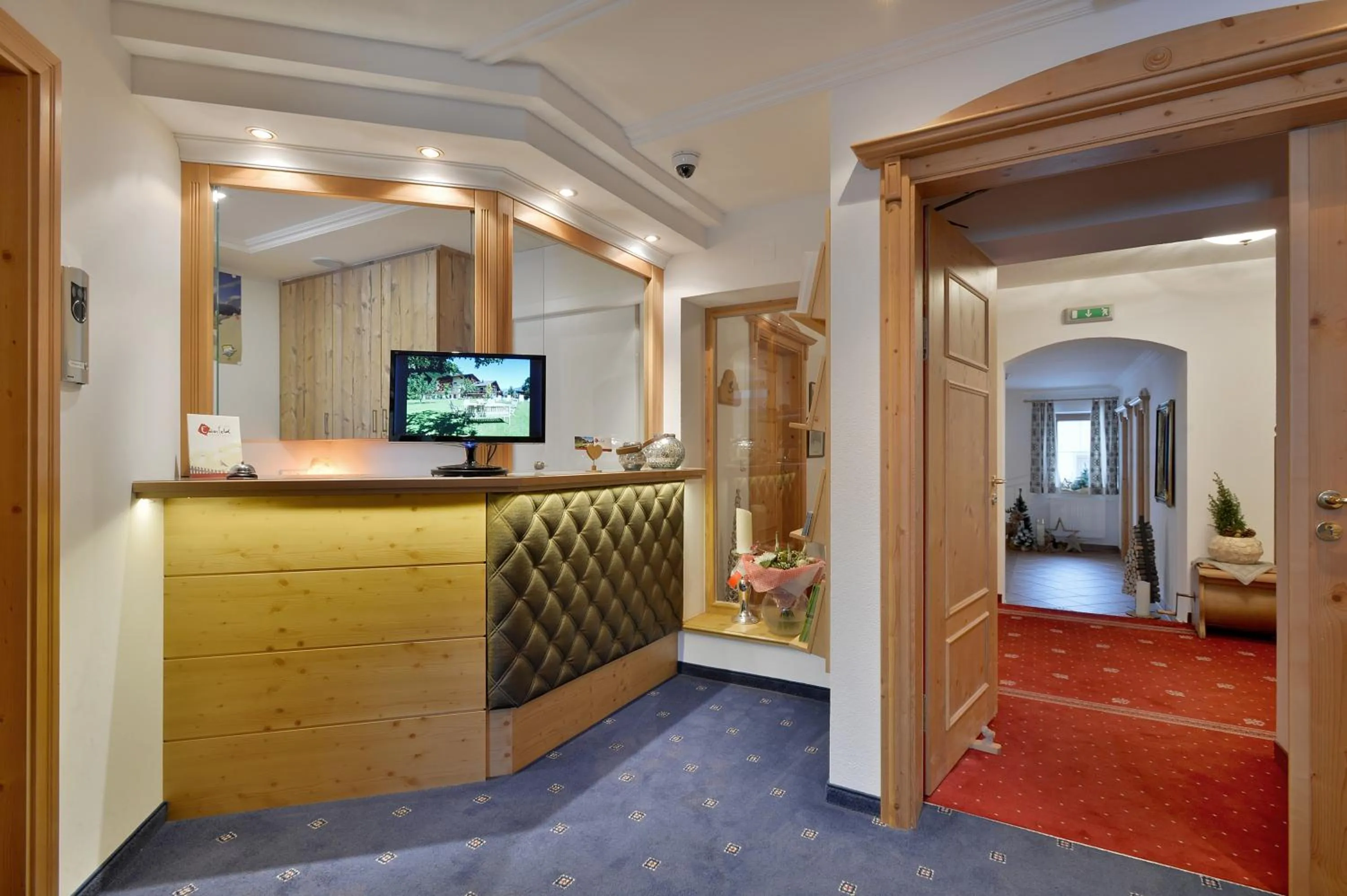 Lobby or reception in Apparthotel Ederfeld