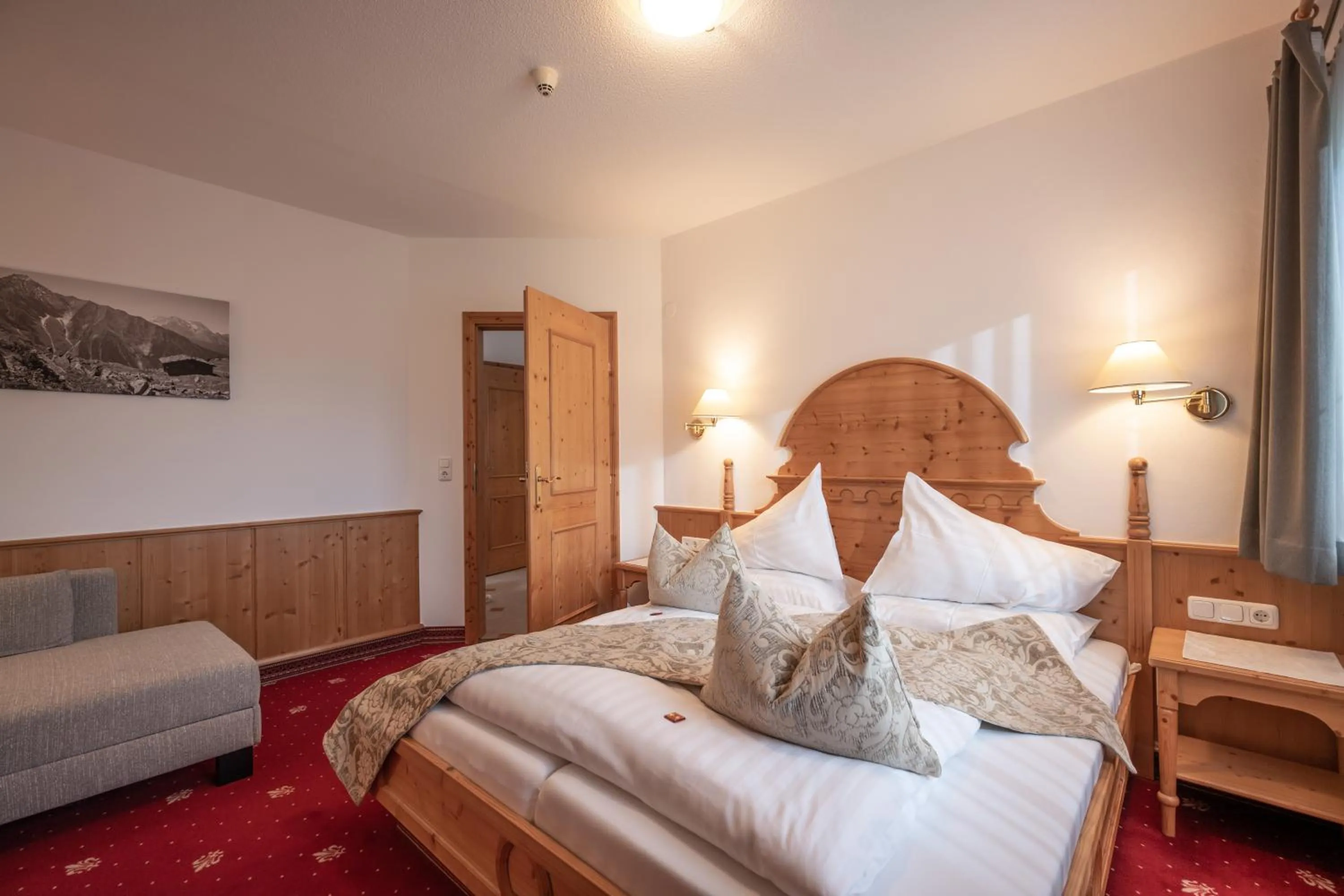 Bed in Apparthotel Ederfeld