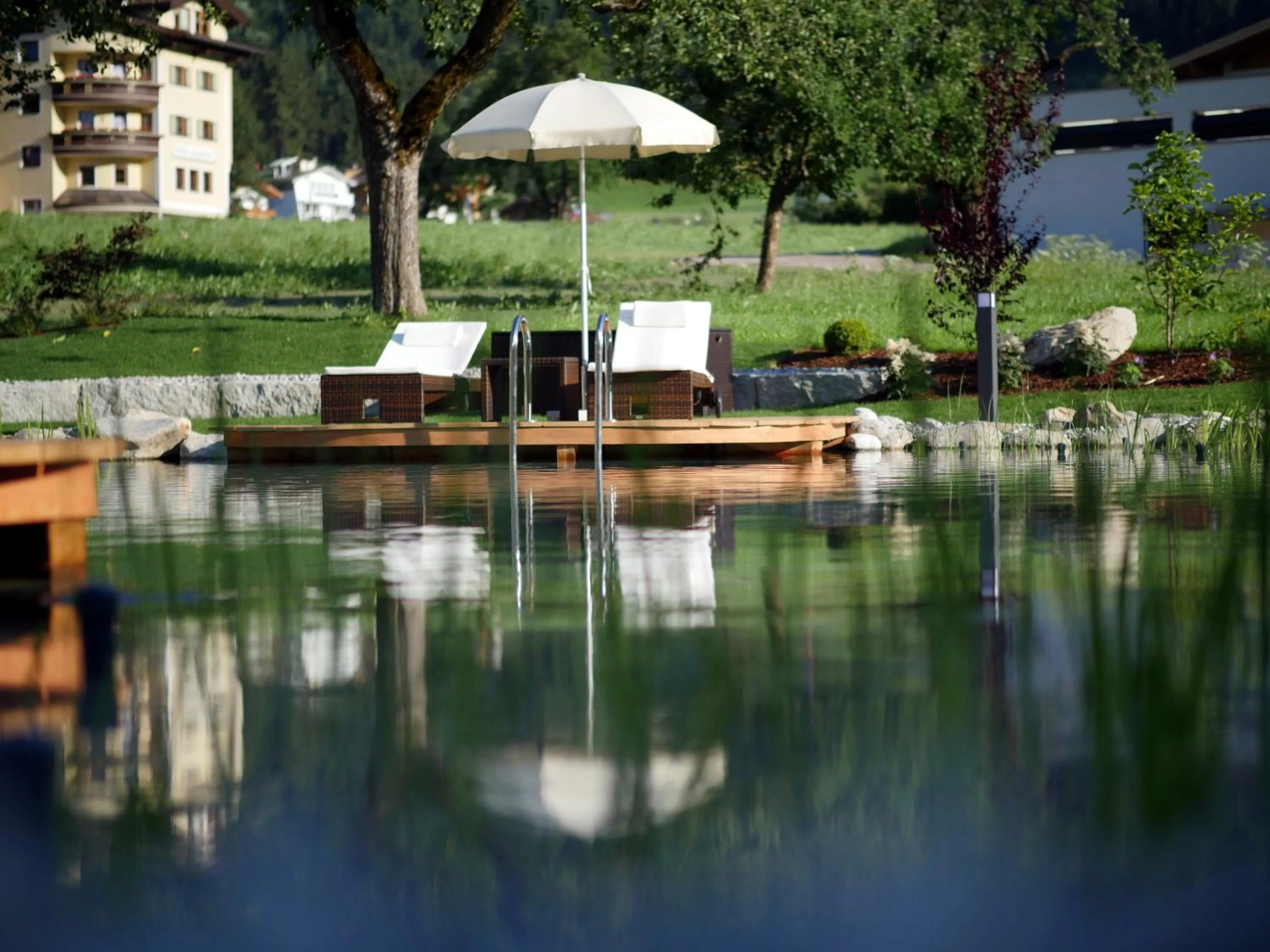 Garden in Apparthotel Ederfeld