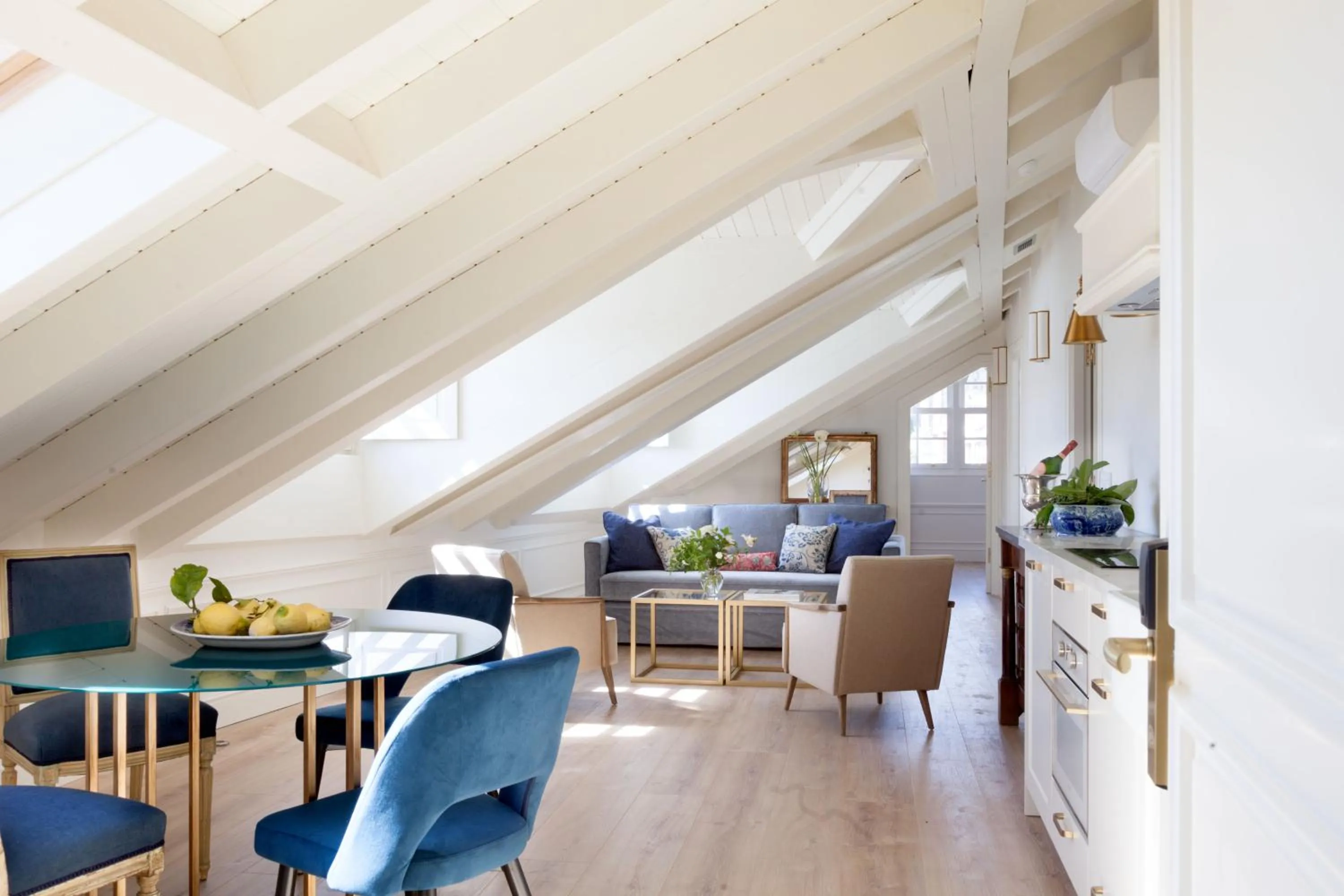 Living room in Gran hotel Brillante