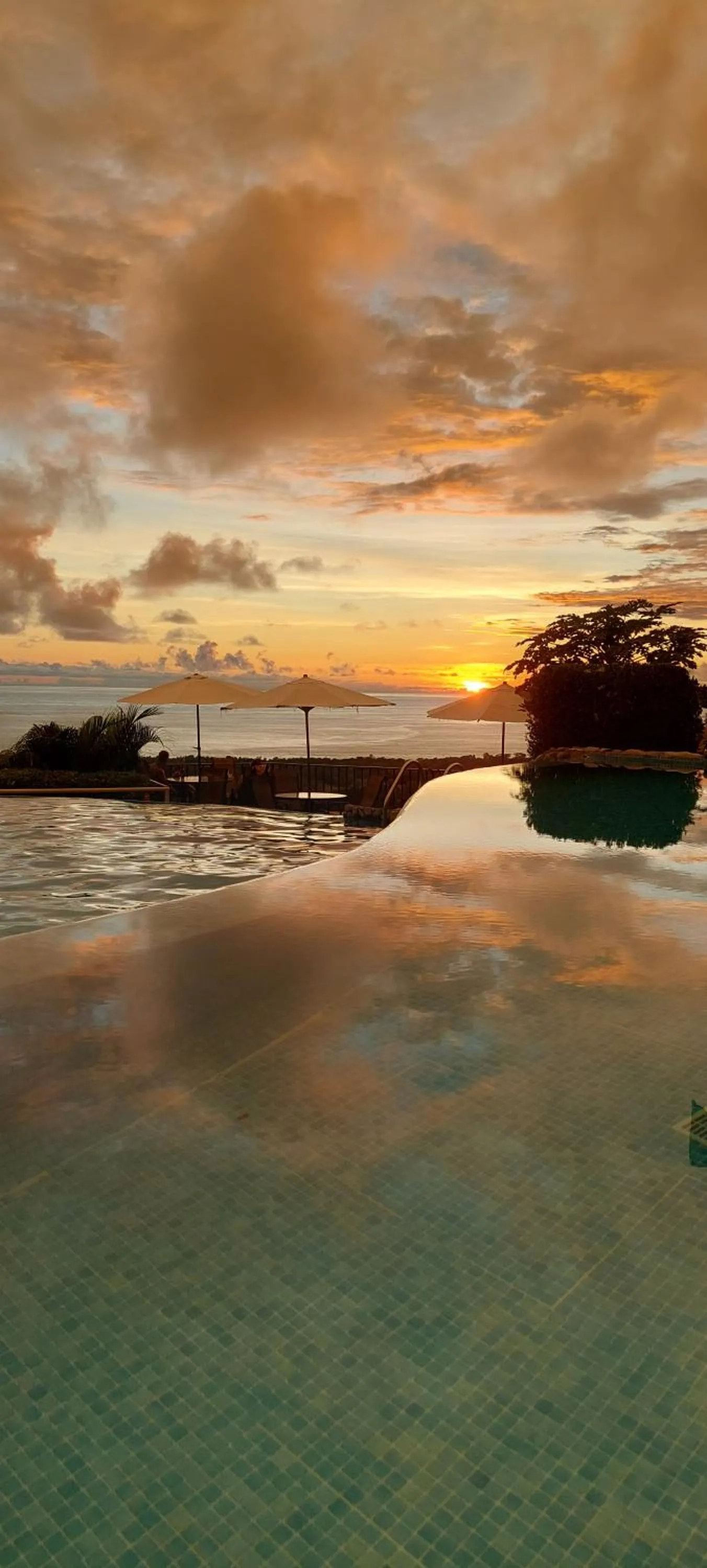 Pool view in Vista Ballena