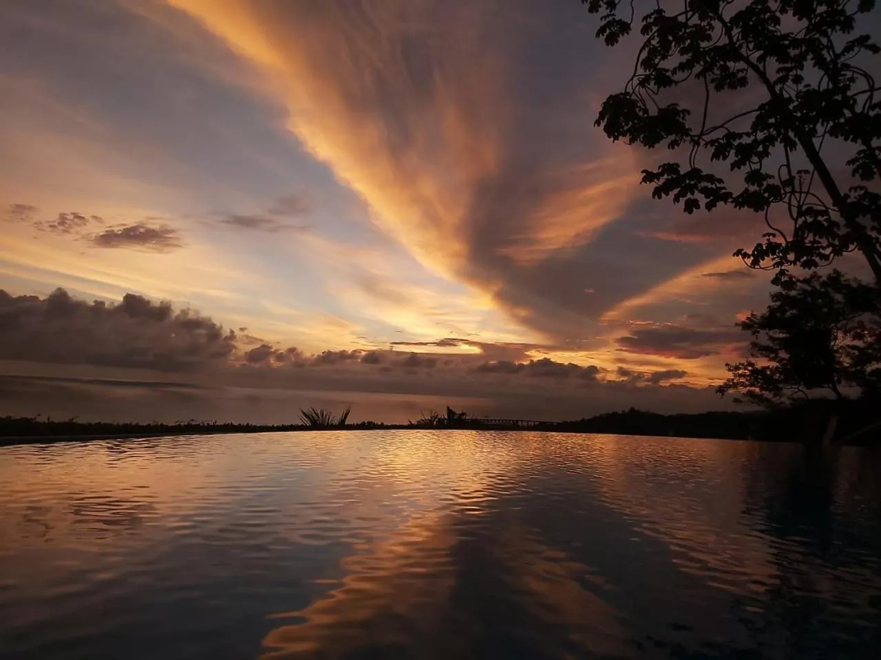 Pool view in Vista Ballena