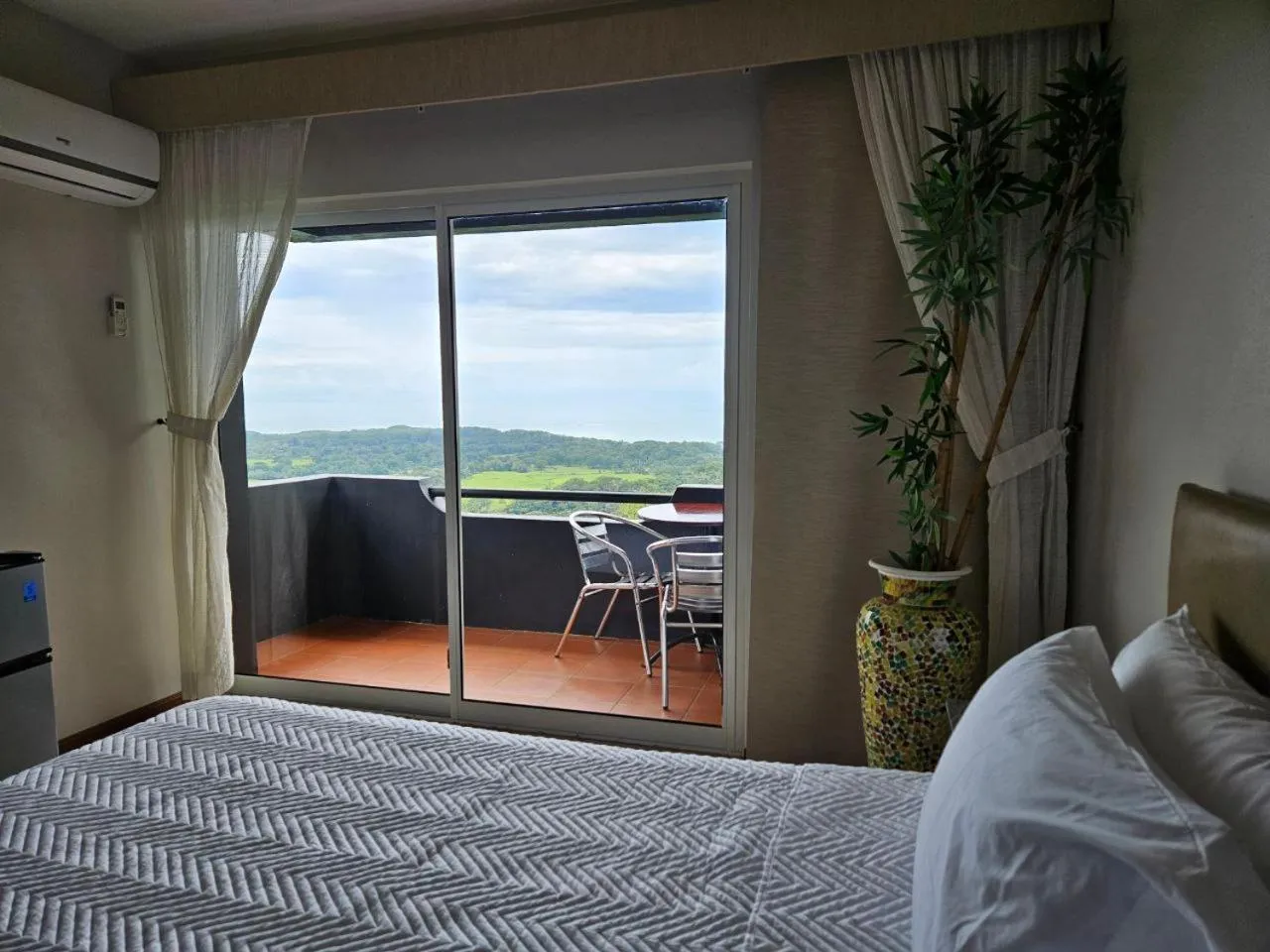 Balcony/Terrace, Bed in Vista Ballena