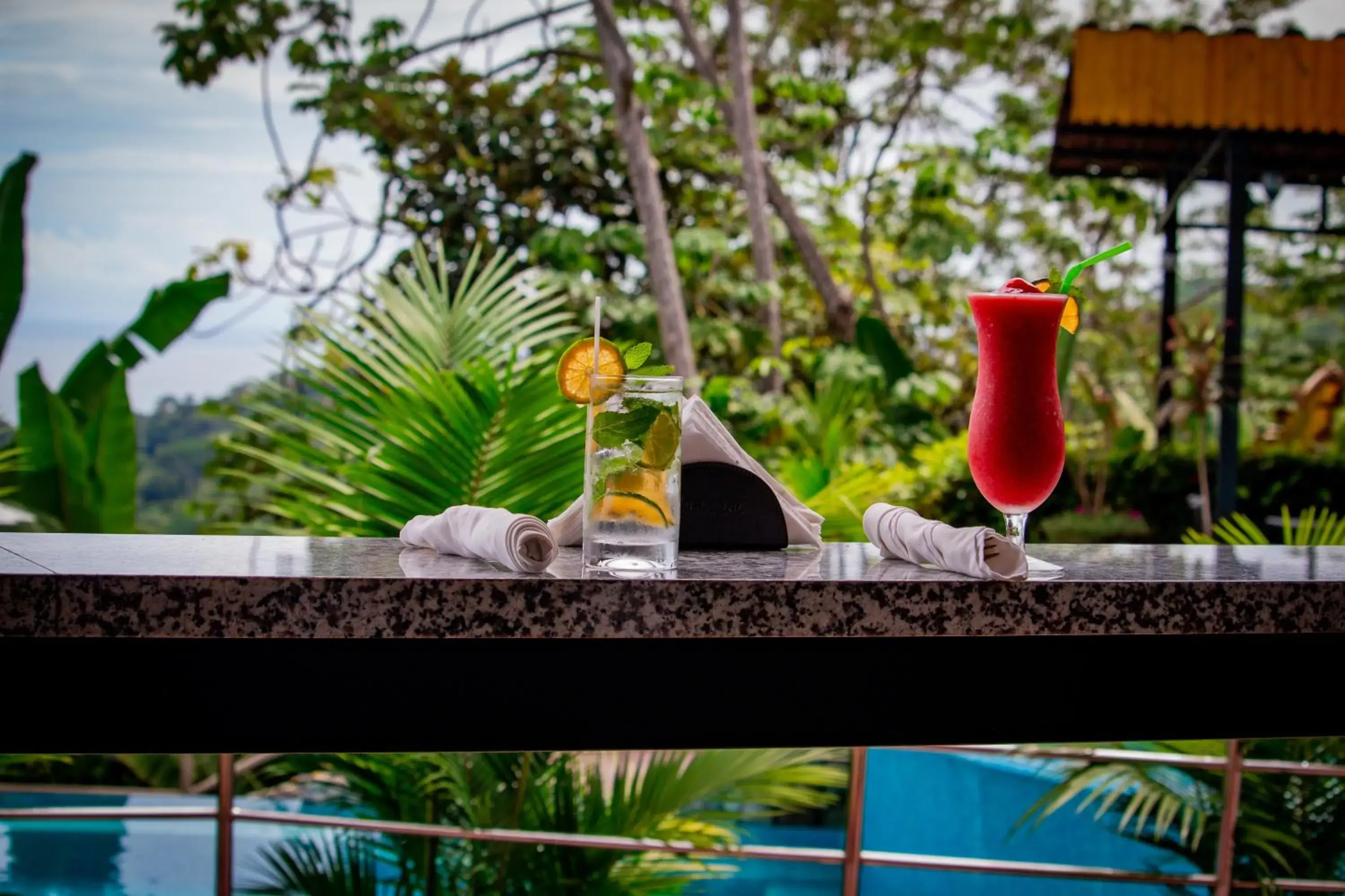 Pool view in Vista Ballena Pool view in Vista Ballena