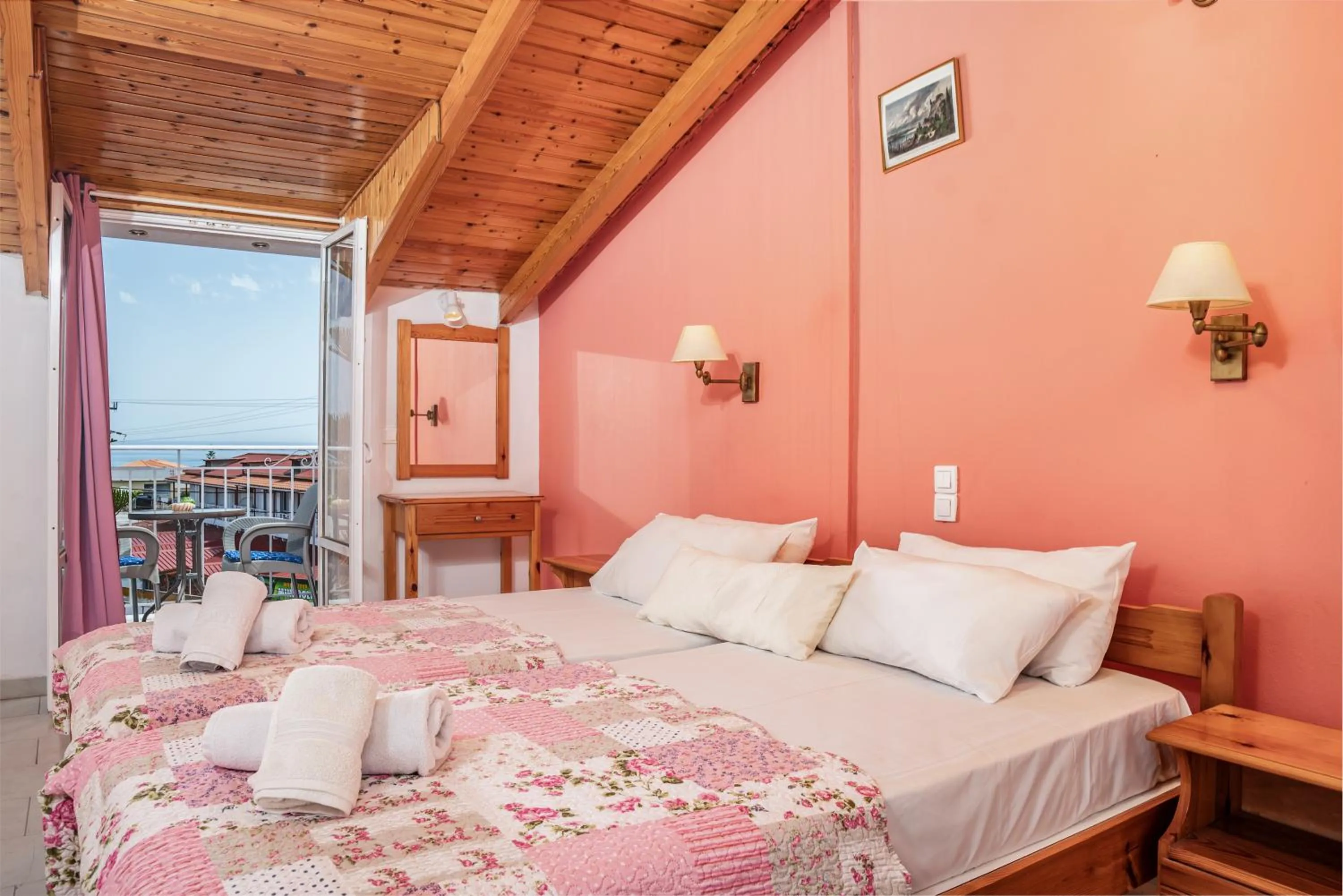 Bed in Chryssa Studios