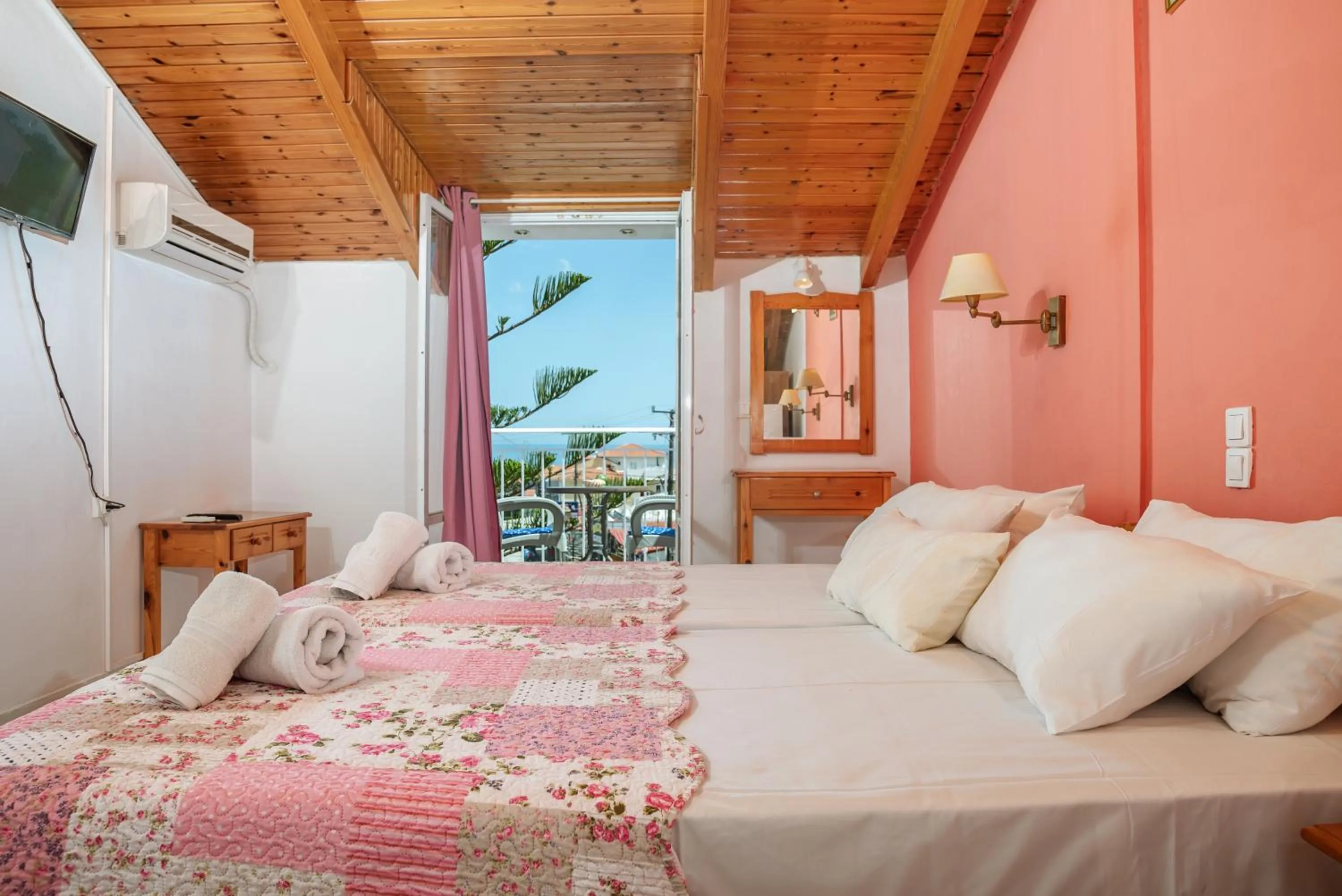 Bed in Chryssa Studios