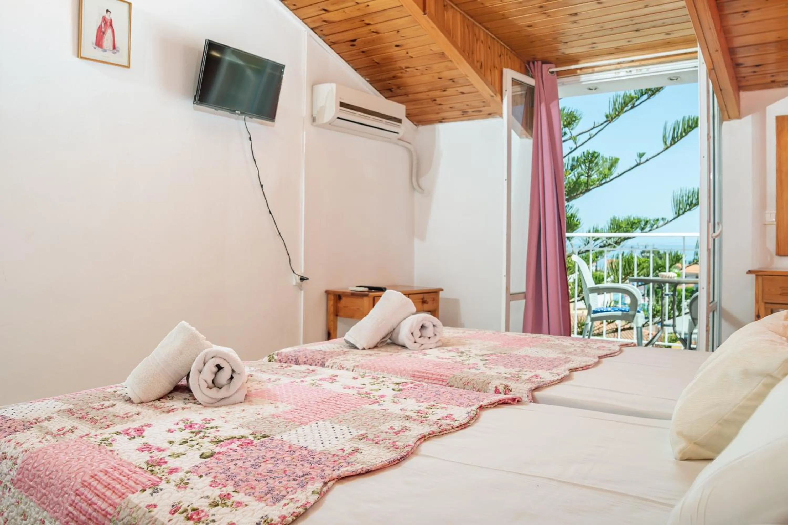 Bed in Chryssa Studios