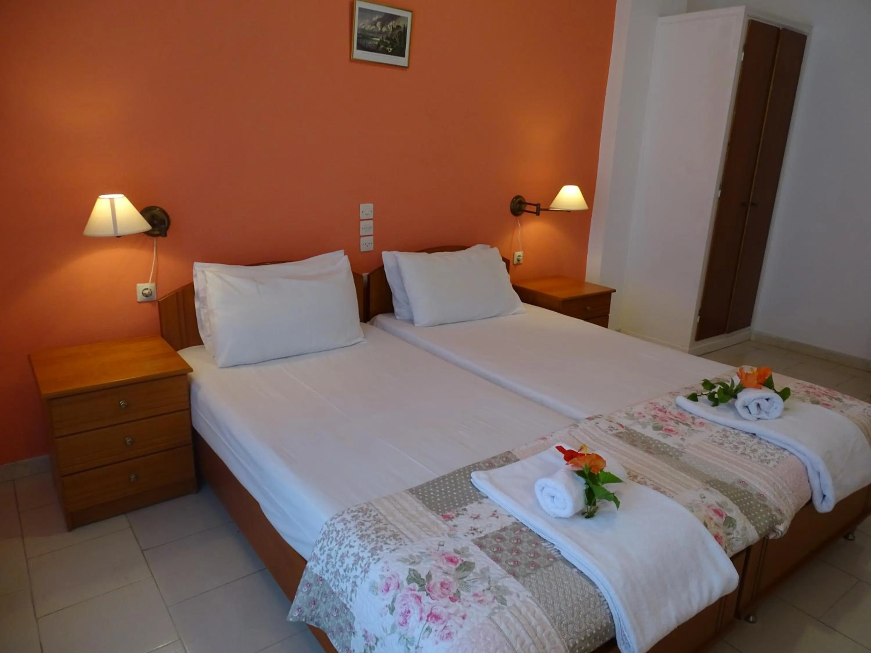 Bed in Chryssa Studios