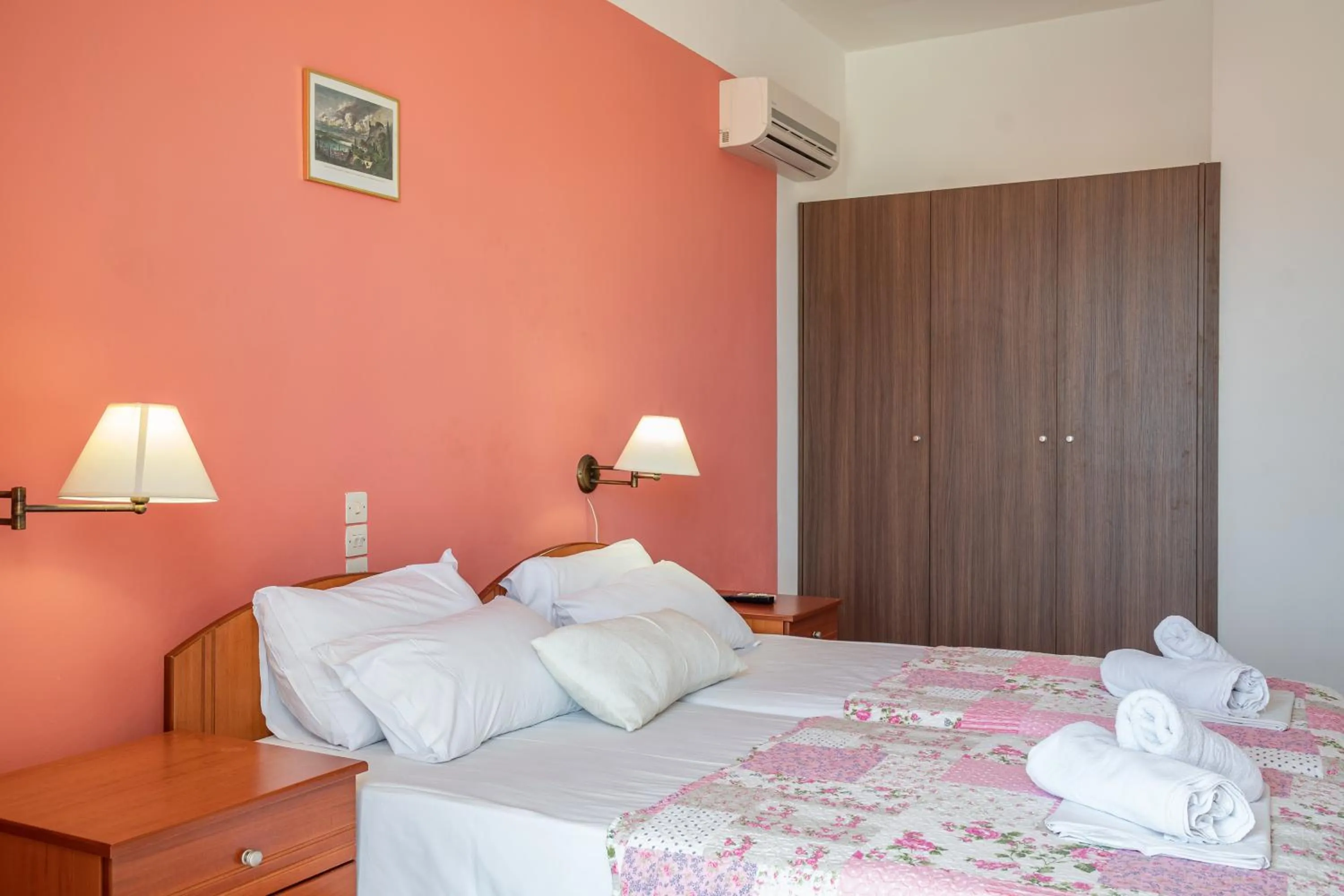 Bed in Chryssa Studios