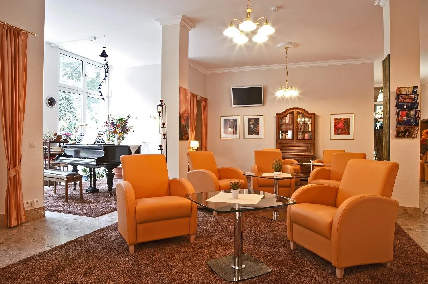 Living room in Hotel Haus am Park