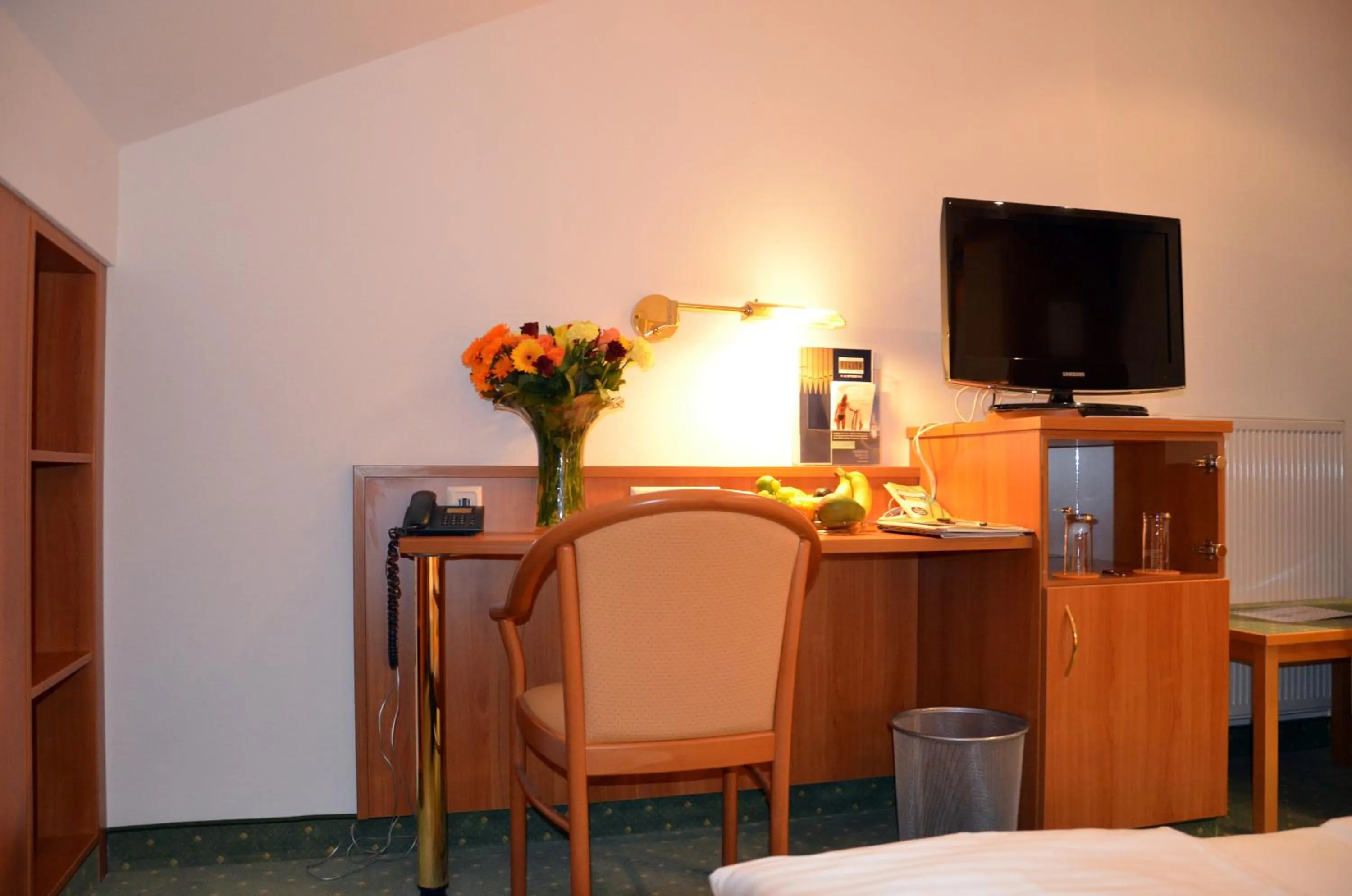 Decorative detail, Bed in Hotel Haus am Park