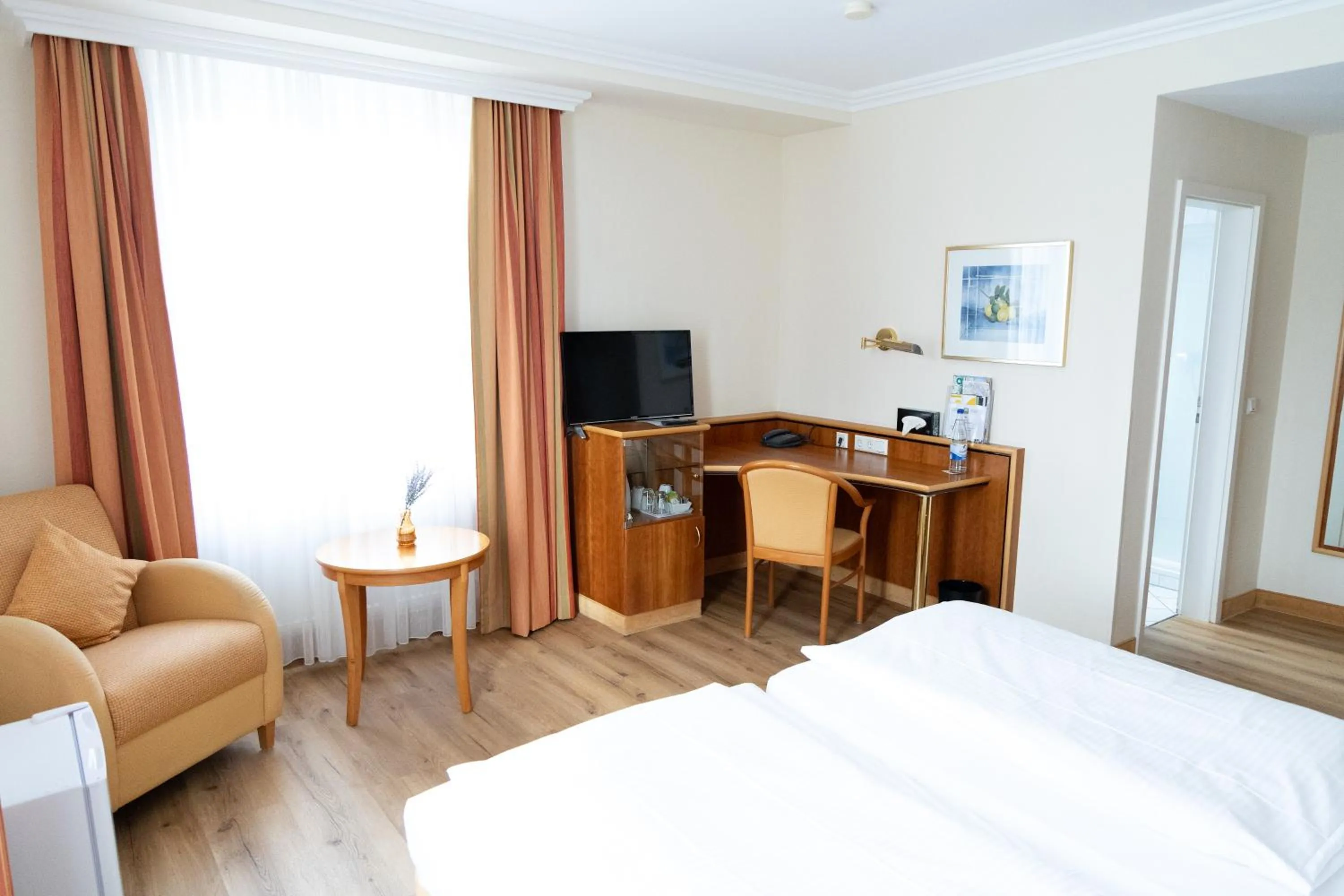 Bed in Hotel Haus am Park