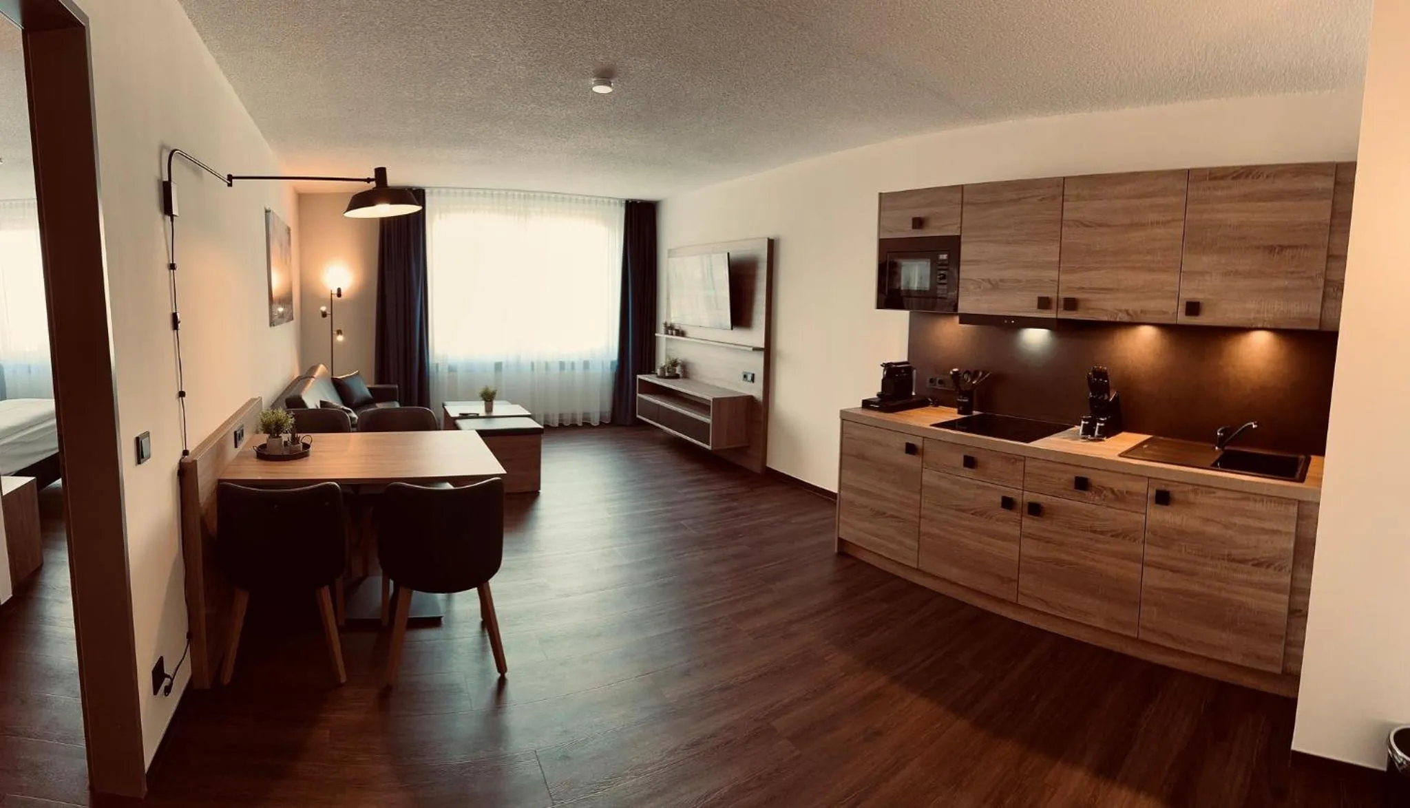 Living room, Bed in Atlanta Boardinghouse Leipzig