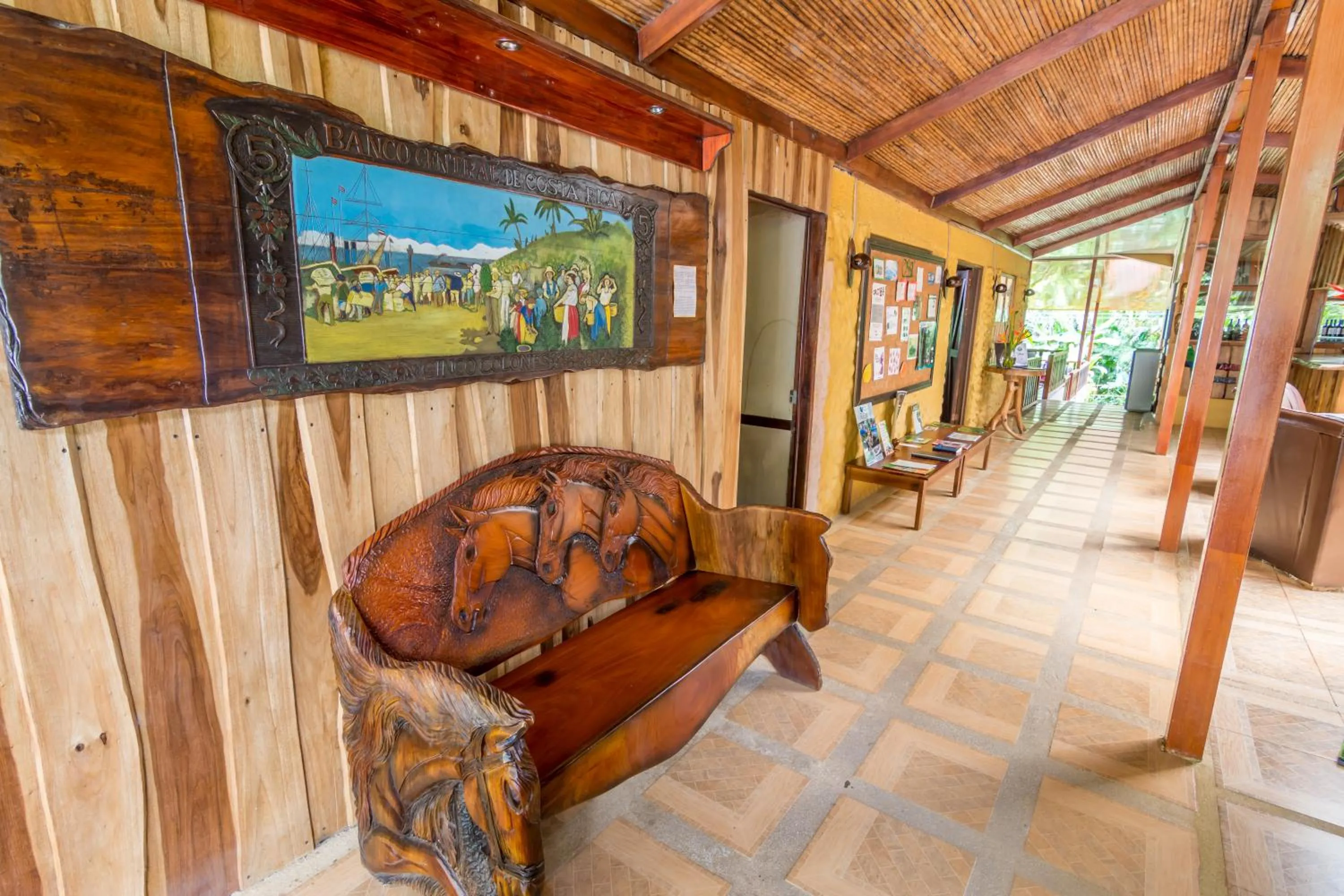 Area and facilities in Ara Ambigua Lodge