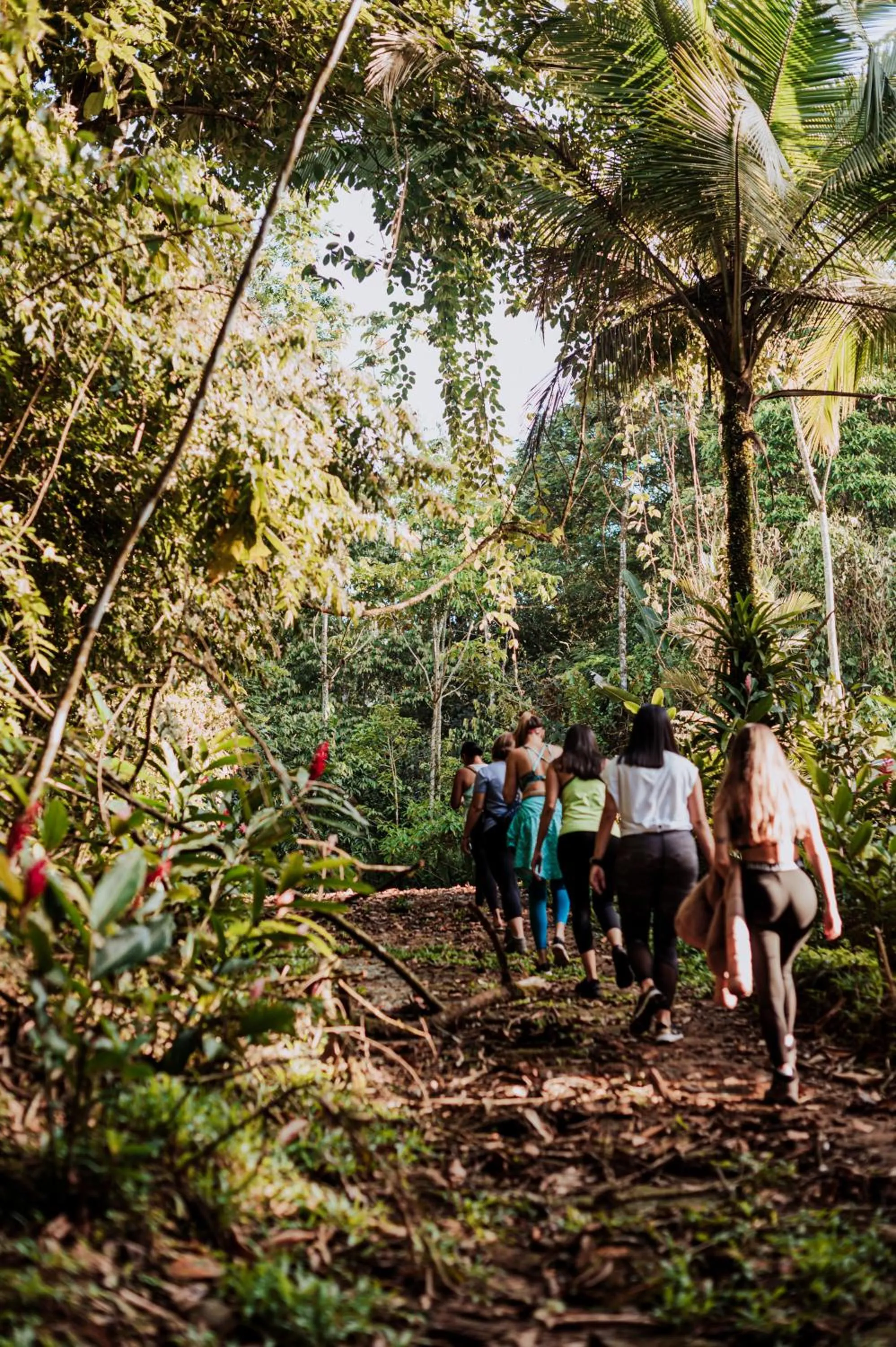 People in Ara Ambigua Lodge