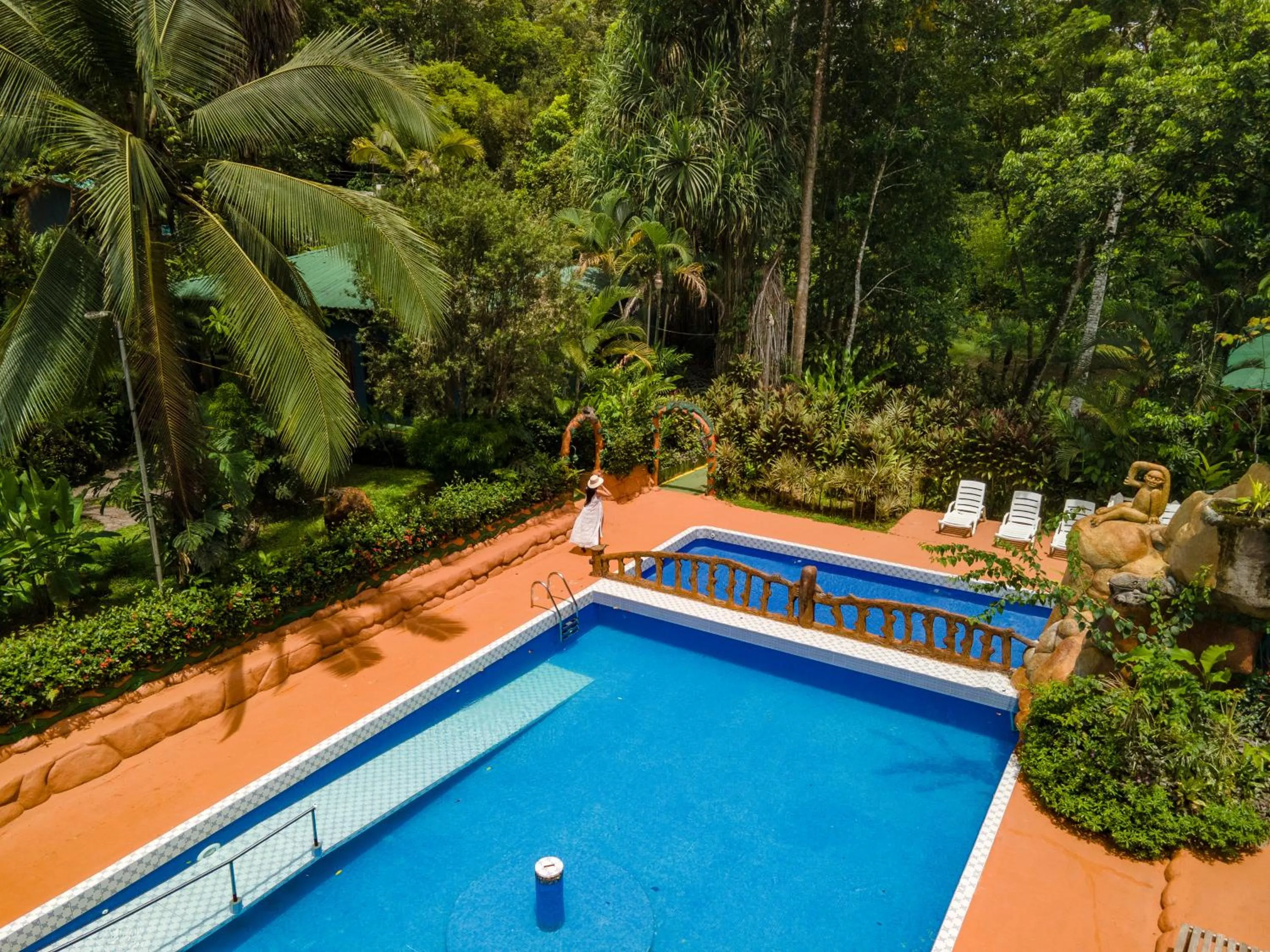 Swimming pool in Ara Ambigua Lodge