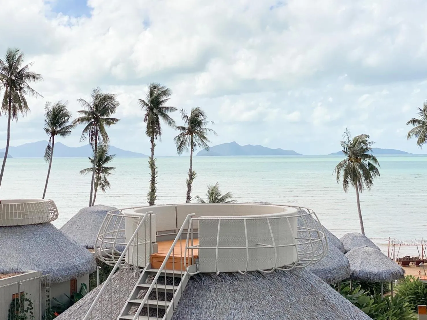 Sea view in The Mak Trat