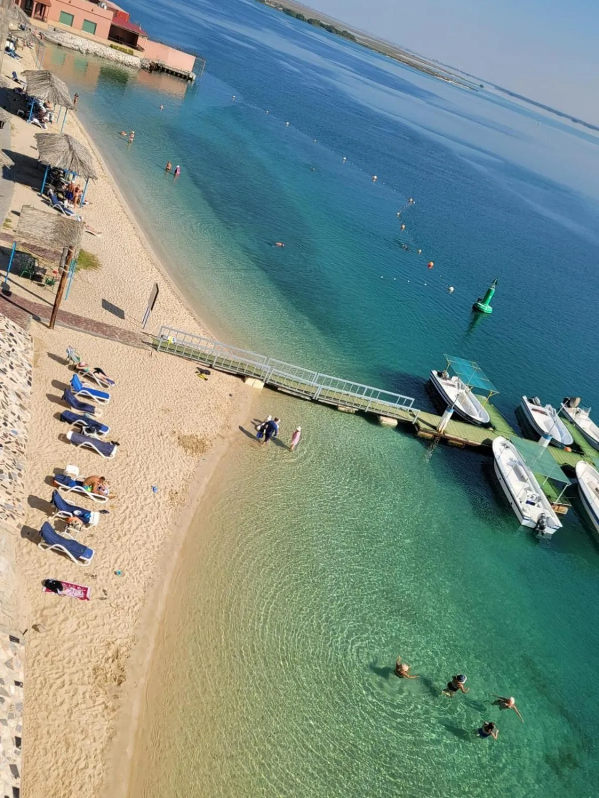 Bird's eye view in Flamingo Beach Hotel