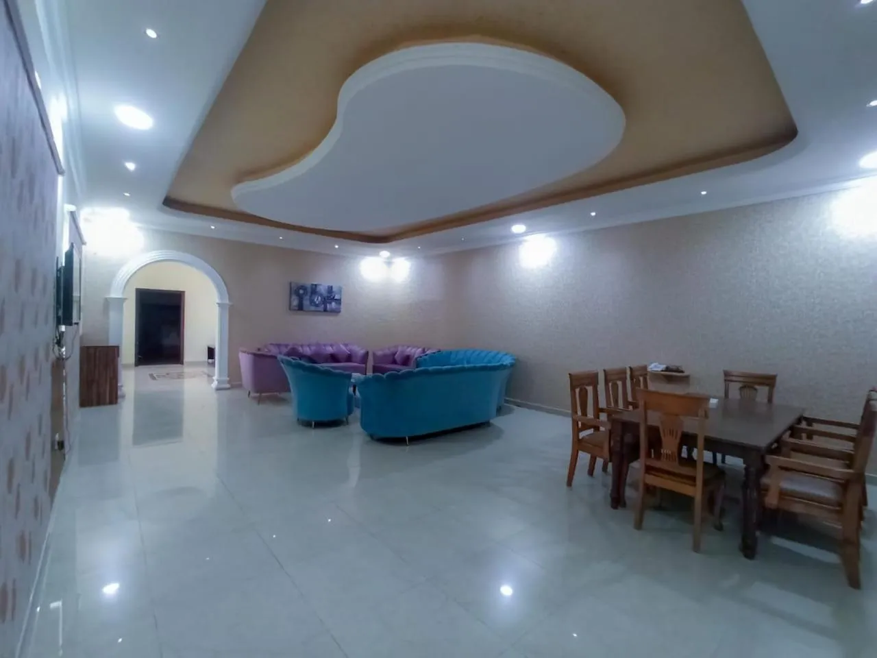 Dining area in Flamingo Beach Hotel