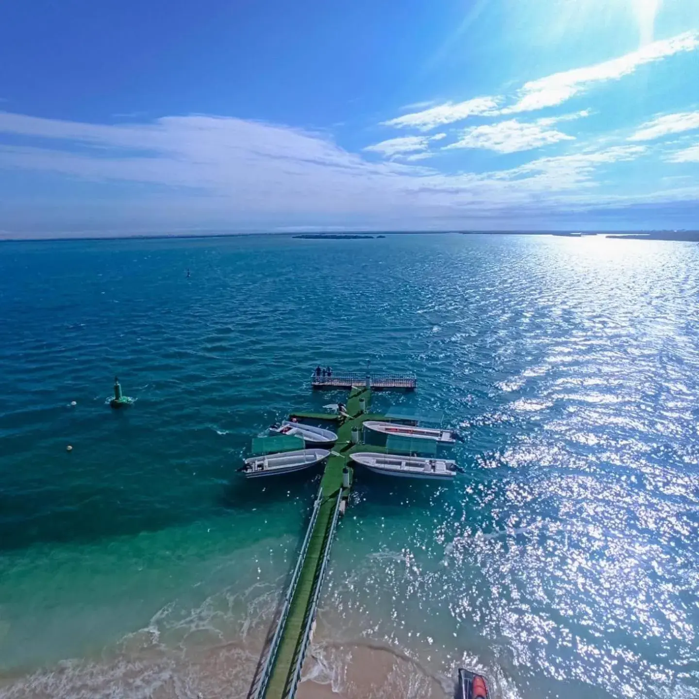 Sea view in Flamingo Beach Hotel Sea view in Flamingo Beach Hotel