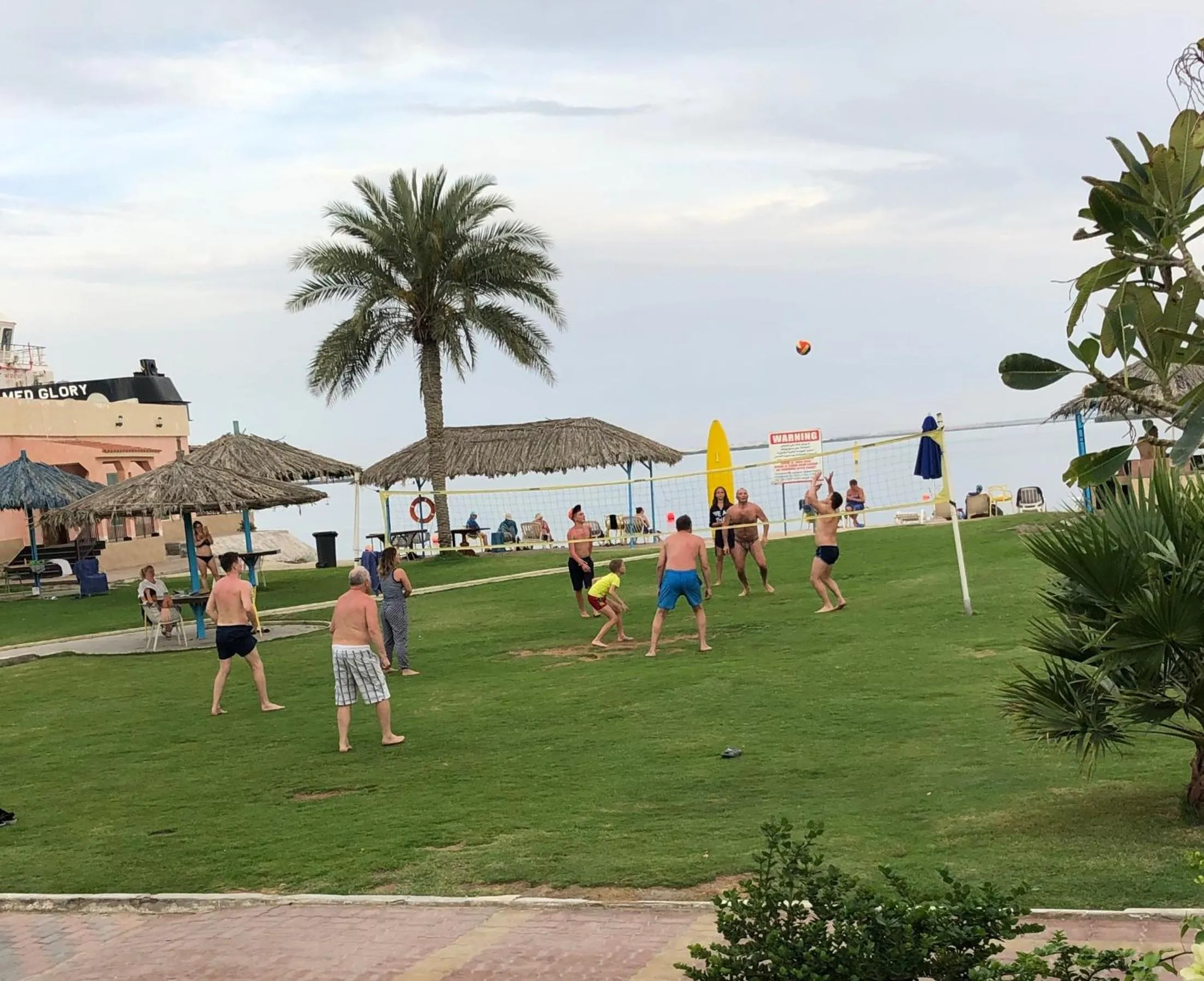 Children play ground in Flamingo Beach Hotel