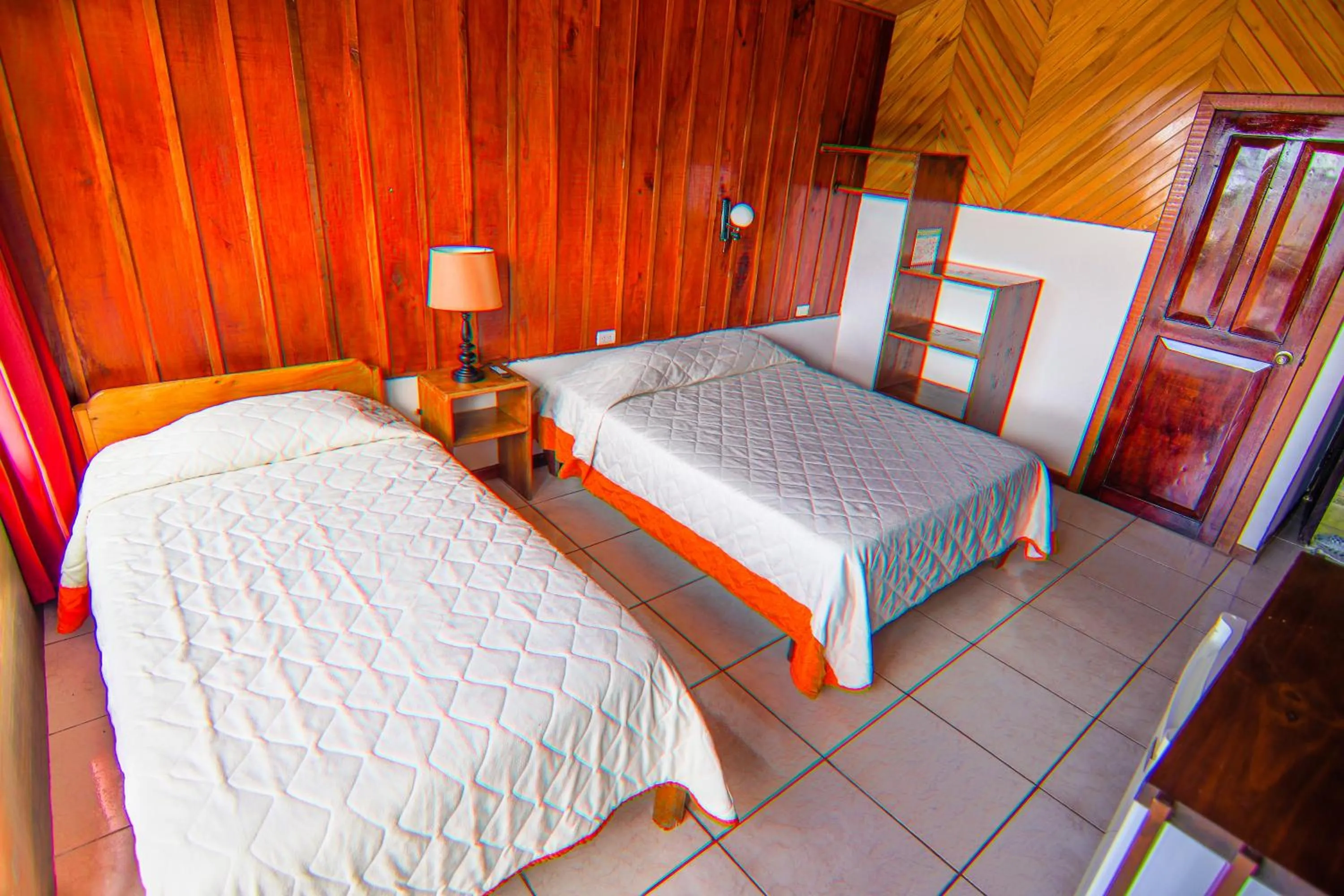 Bed in Hotel Don Taco