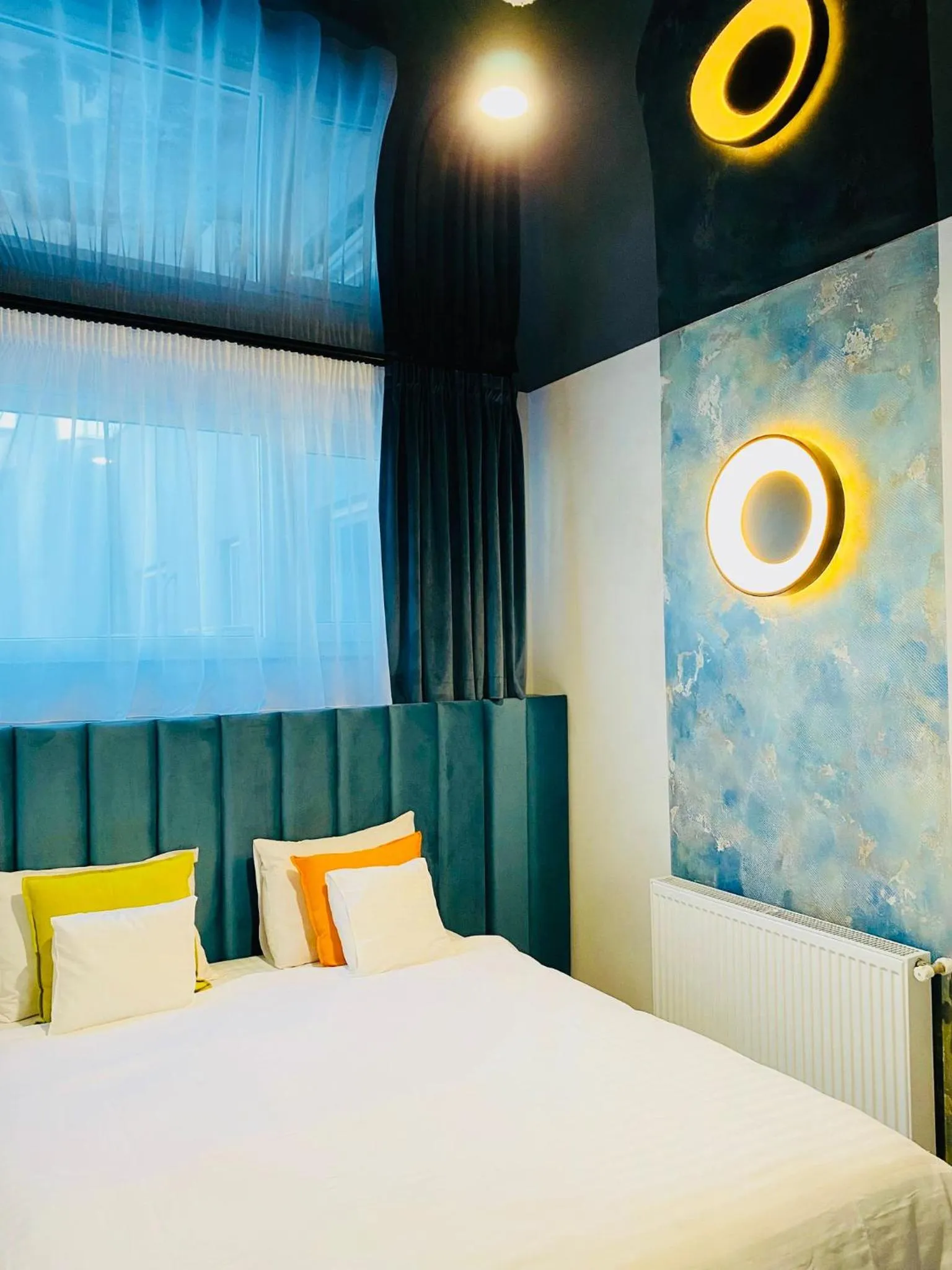 Bed in HOTEL MAREA NEAGRA Mamaia